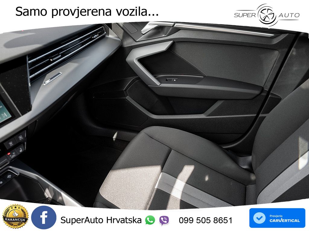 Audi A3 Sportback 30 TFSI (116 KS) Mild Hybrid S tronic LED+GR SJED+ACC