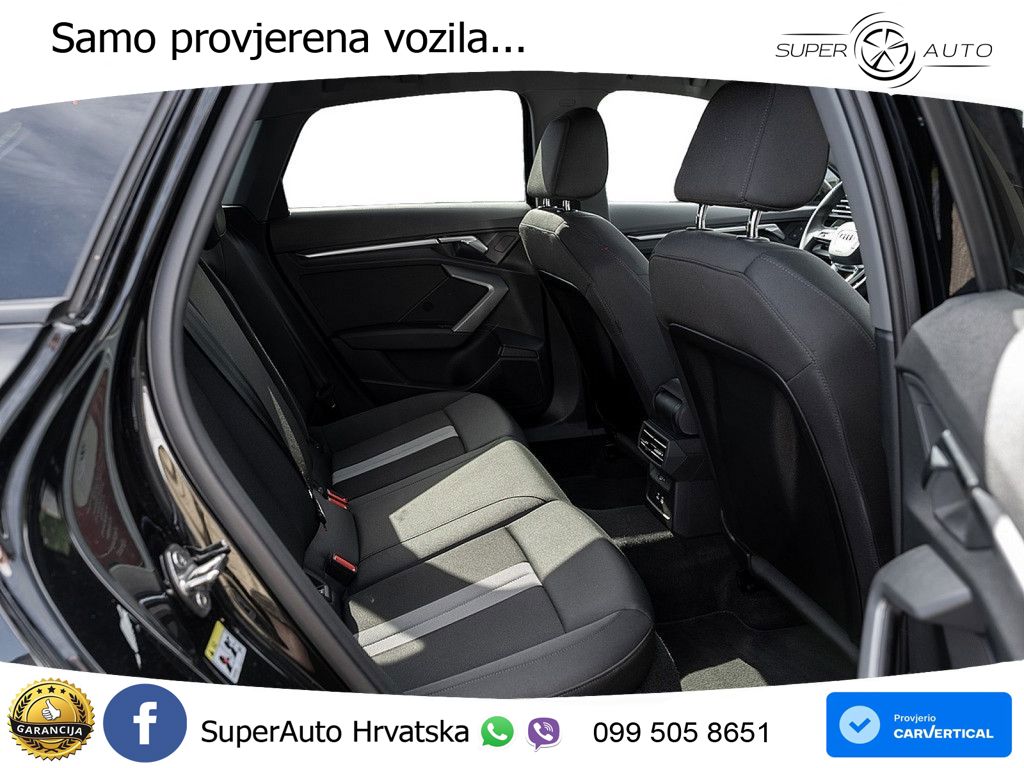 Audi A3 Sportback 30 TFSI (116 KS) Mild Hybrid S tronic LED+GR SJED+ACC