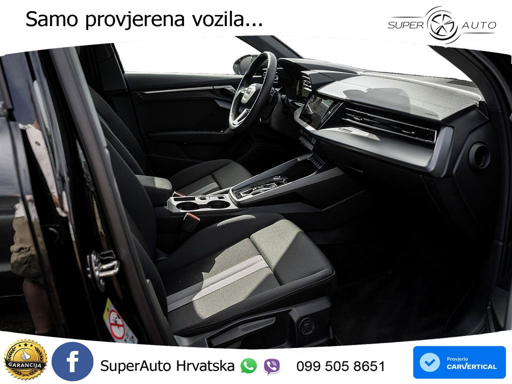 Audi A3 Sportback 30 TFSI (116 KS) Mild Hybrid S tronic LED+GR SJED+ACC
