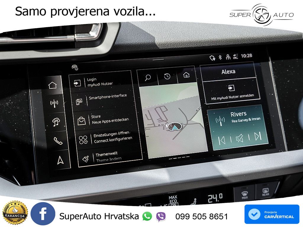 Audi A3 Sportback 30 TFSI (116 KS) Mild Hybrid S tronic LED+GR SJED+ACC