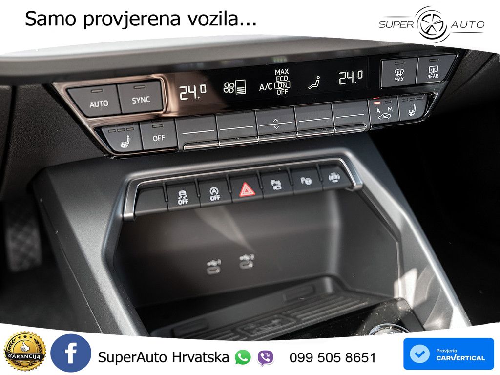 Audi A3 Sportback 30 TFSI (116 KS) Mild Hybrid S tronic LED+GR SJED+ACC