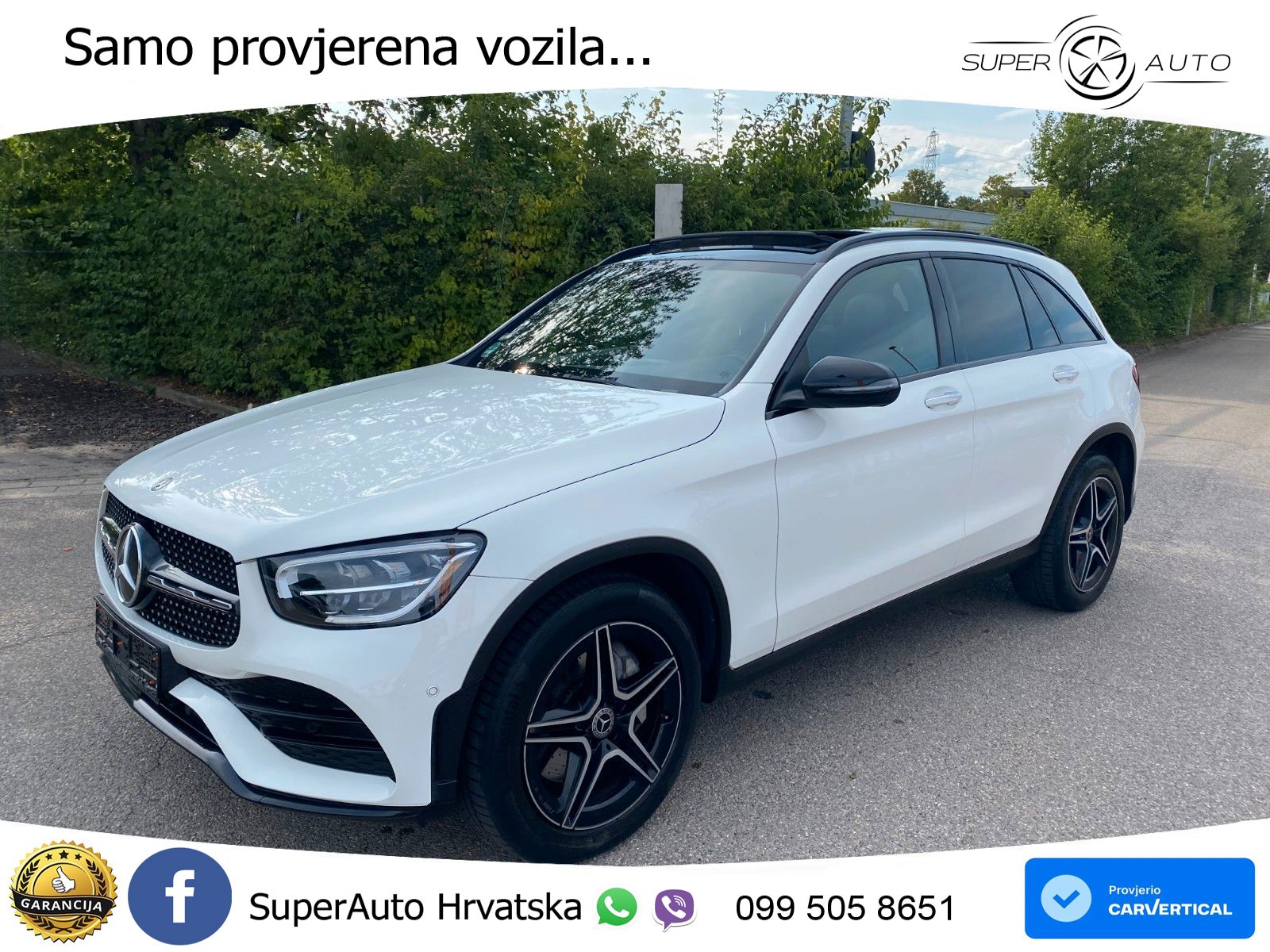 Mercedes GLC 220d (194 KS) 4MATIC G-TRONIC AMG LED+GR SJED+ACC