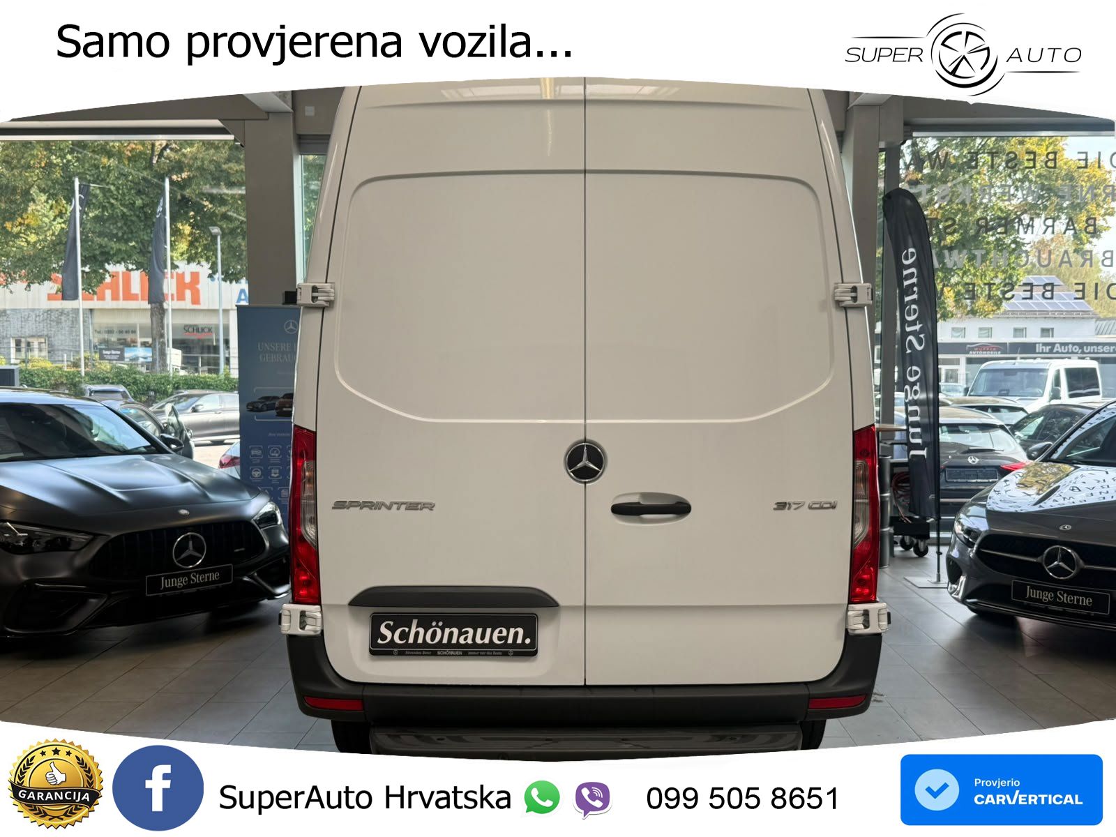 Mercedes-Benz Sprinter KA 317 CDI L2H2 360°+SCHWING+NAVI+PTS 170 KS