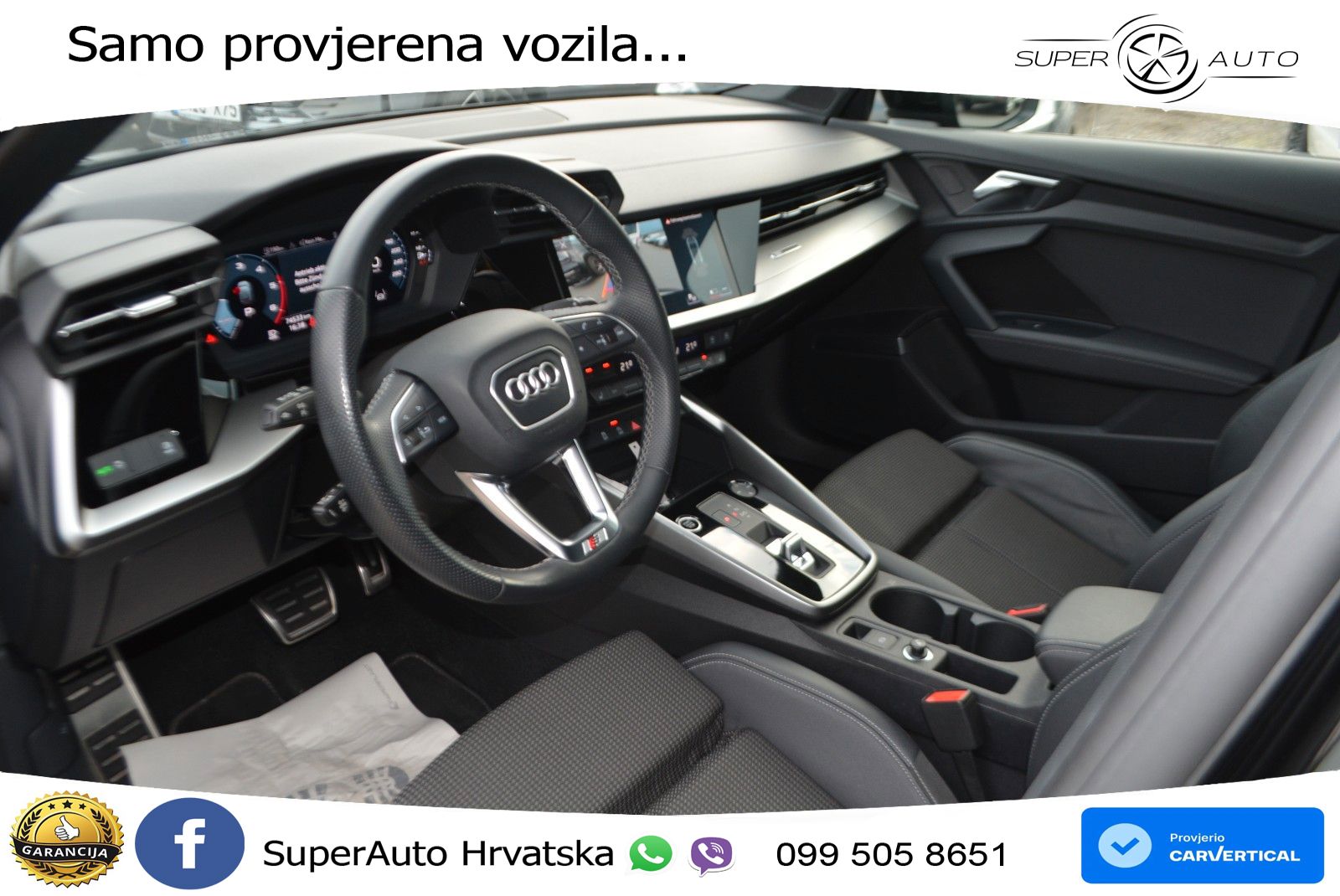 Audi A3 35 TDI (150 KS) S tronic S line