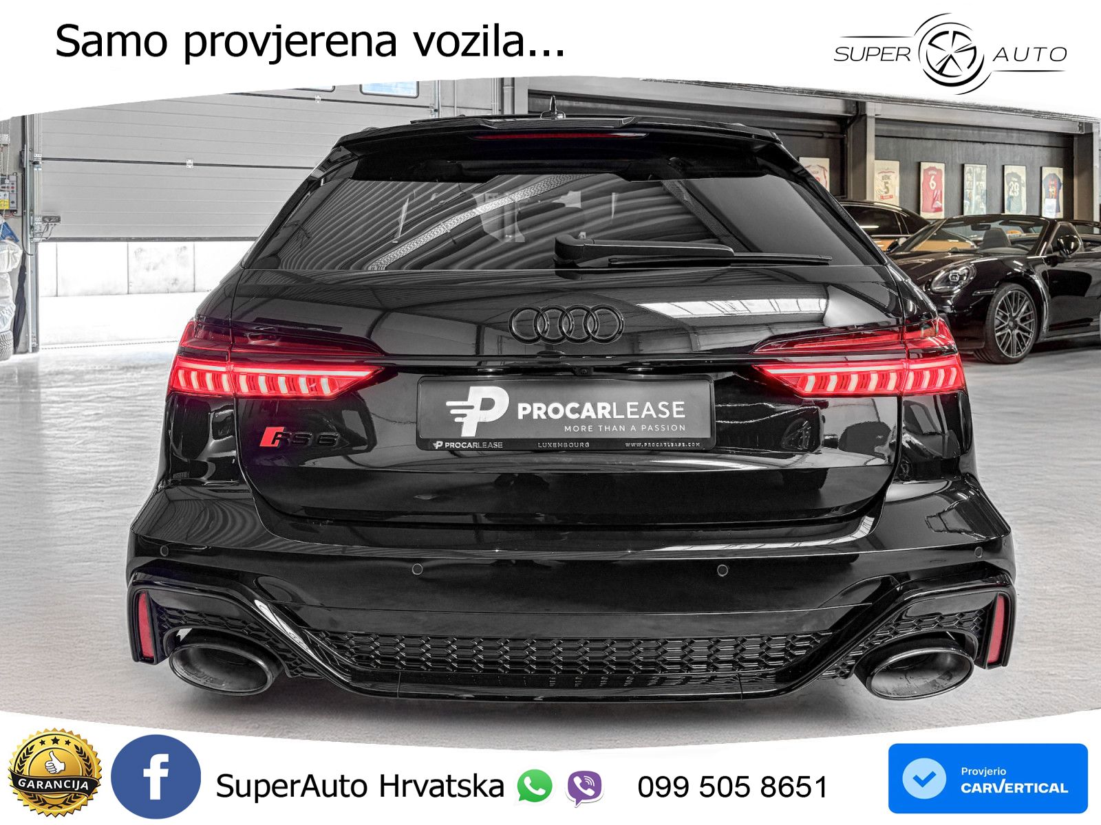 Audi RS6 Avant 4.0 TFSI V8 performance (630 KS)  quattro tiptronic LED+GR SJED+ACC