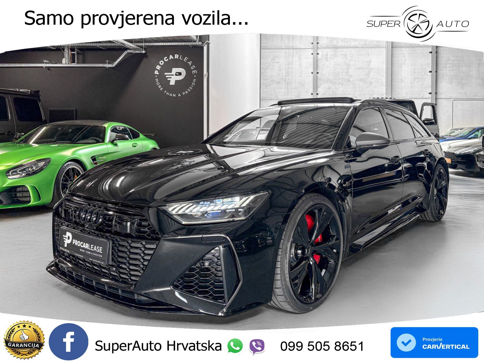 Audi RS6 Avant 4.0 TFSI V8 performance (630 KS)  quattro tiptronic LED+GR SJED+ACC