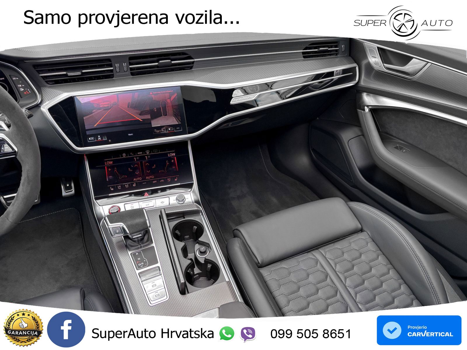 Audi RS6 Avant 4.0 TFSI V8 performance (630 KS)  quattro tiptronic LED+GR SJED+ACC