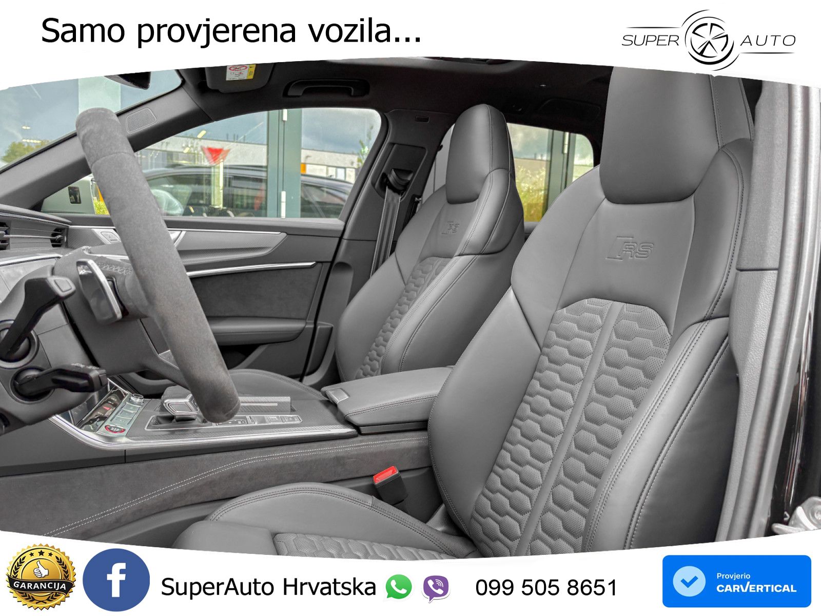 Audi RS6 Avant 4.0 TFSI V8 performance (630 KS)  quattro tiptronic LED+GR SJED+ACC