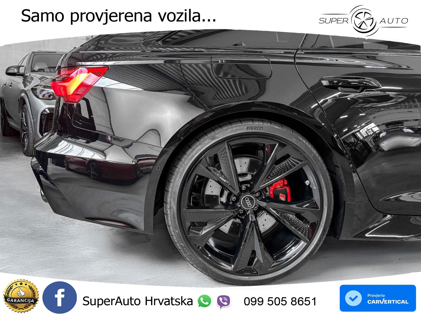 Audi RS6 Avant 4.0 TFSI V8 performance (630 KS)  quattro tiptronic LED+GR SJED+ACC