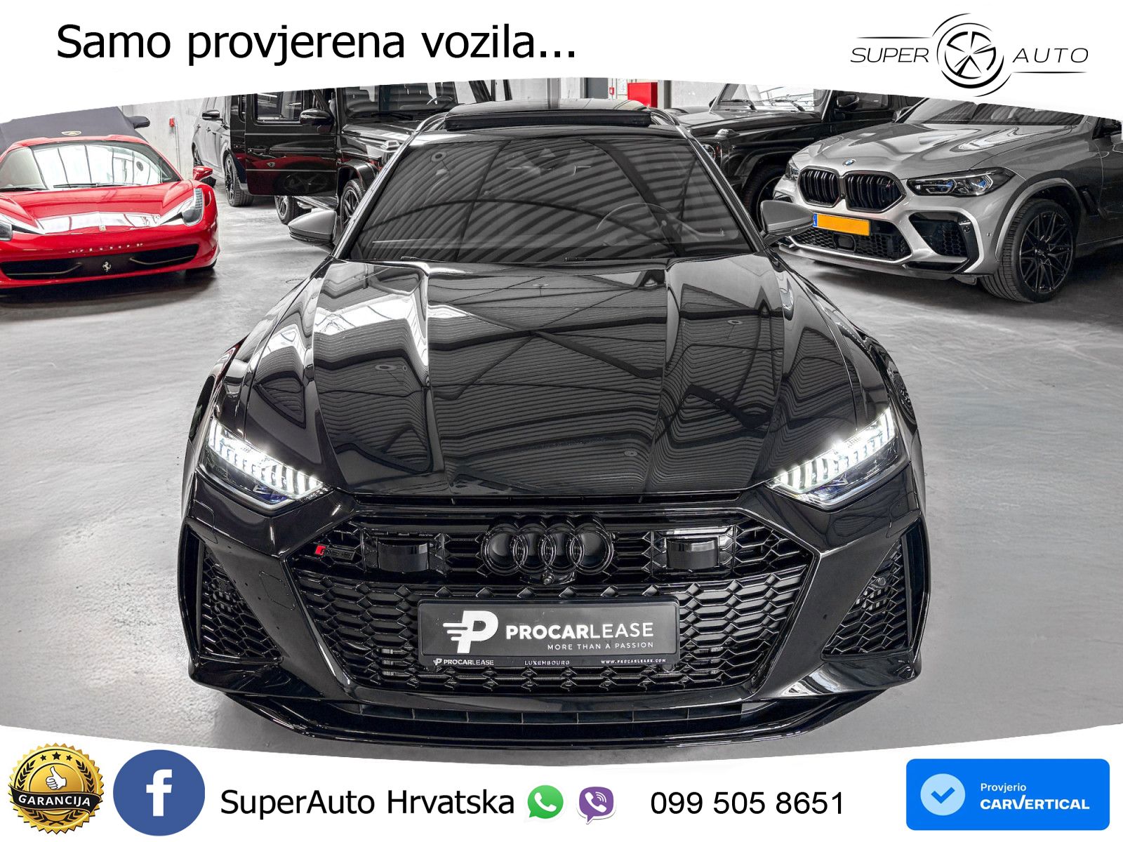 Audi RS6 Avant 4.0 TFSI V8 performance (630 KS)  quattro tiptronic LED+GR SJED+ACC