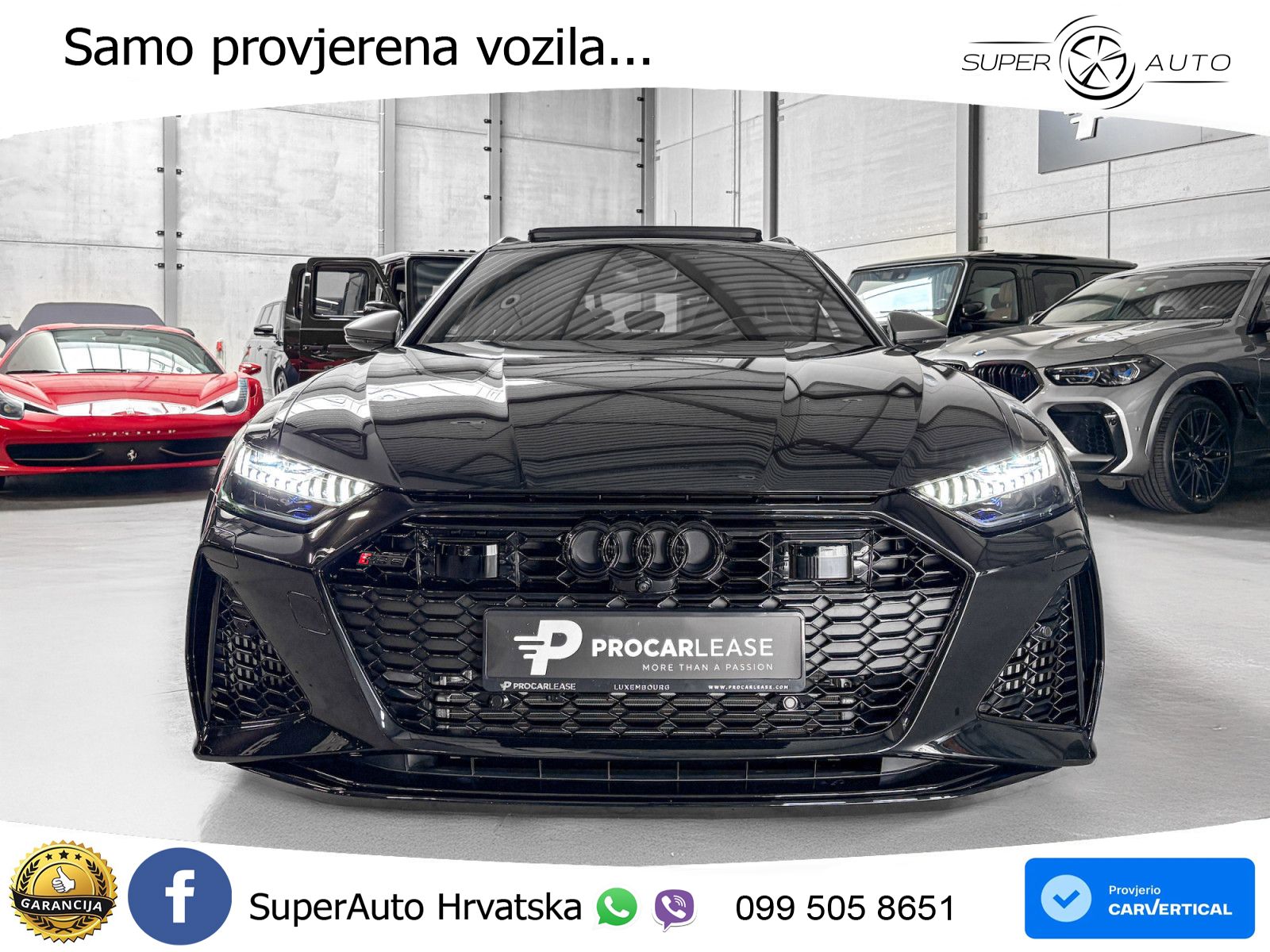 Audi RS6 Avant 4.0 TFSI V8 performance (630 KS)  quattro tiptronic LED+GR SJED+ACC