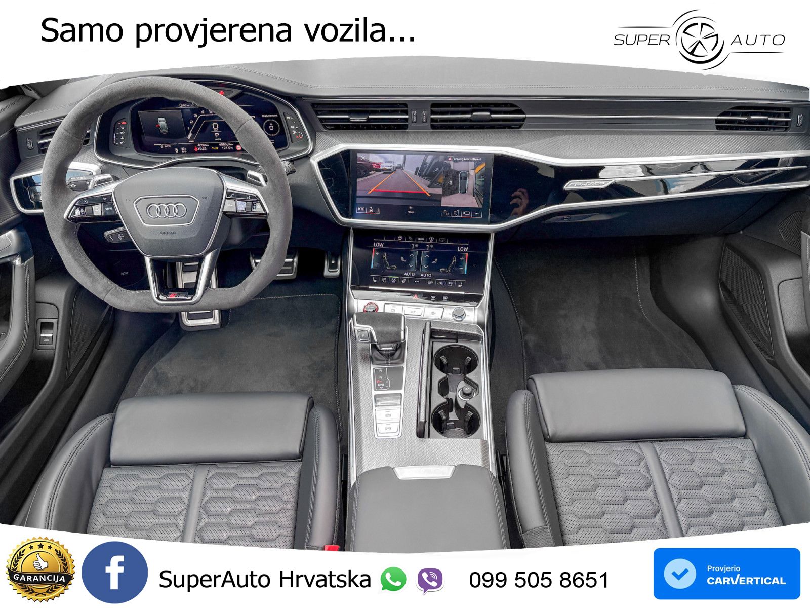 Audi RS6 Avant 4.0 TFSI V8 performance (630 KS)  quattro tiptronic LED+GR SJED+ACC