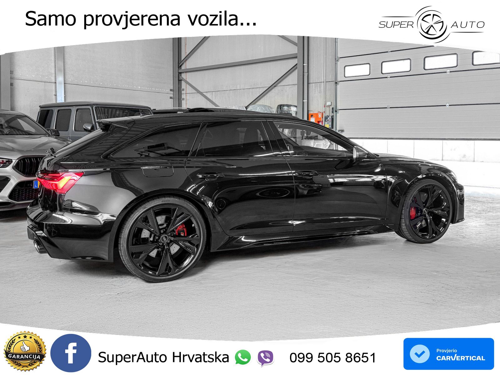Audi RS6 Avant 4.0 TFSI V8 performance (630 KS)  quattro tiptronic LED+GR SJED+ACC