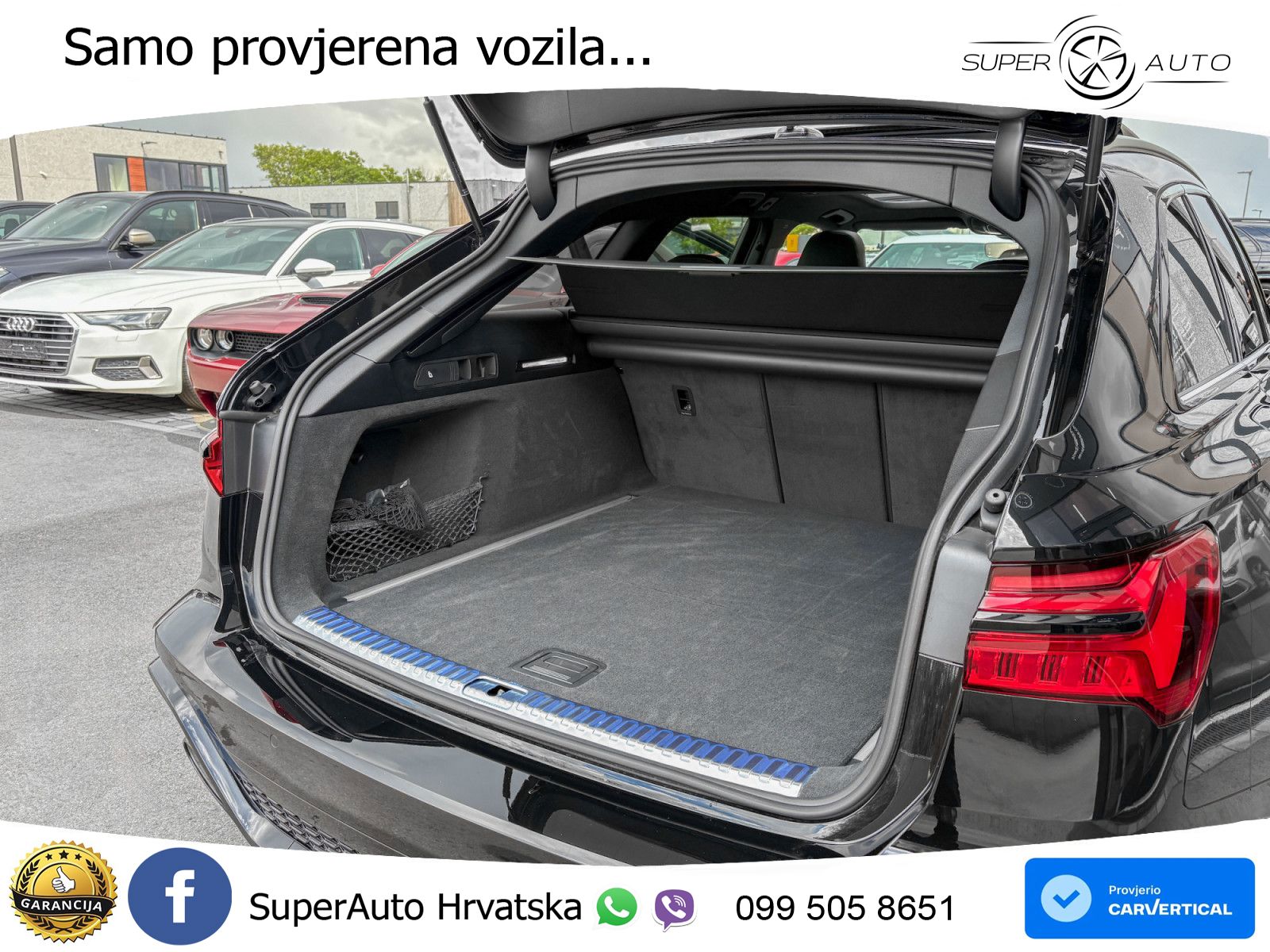 Audi RS6 Avant 4.0 TFSI V8 performance (630 KS)  quattro tiptronic LED+GR SJED+ACC