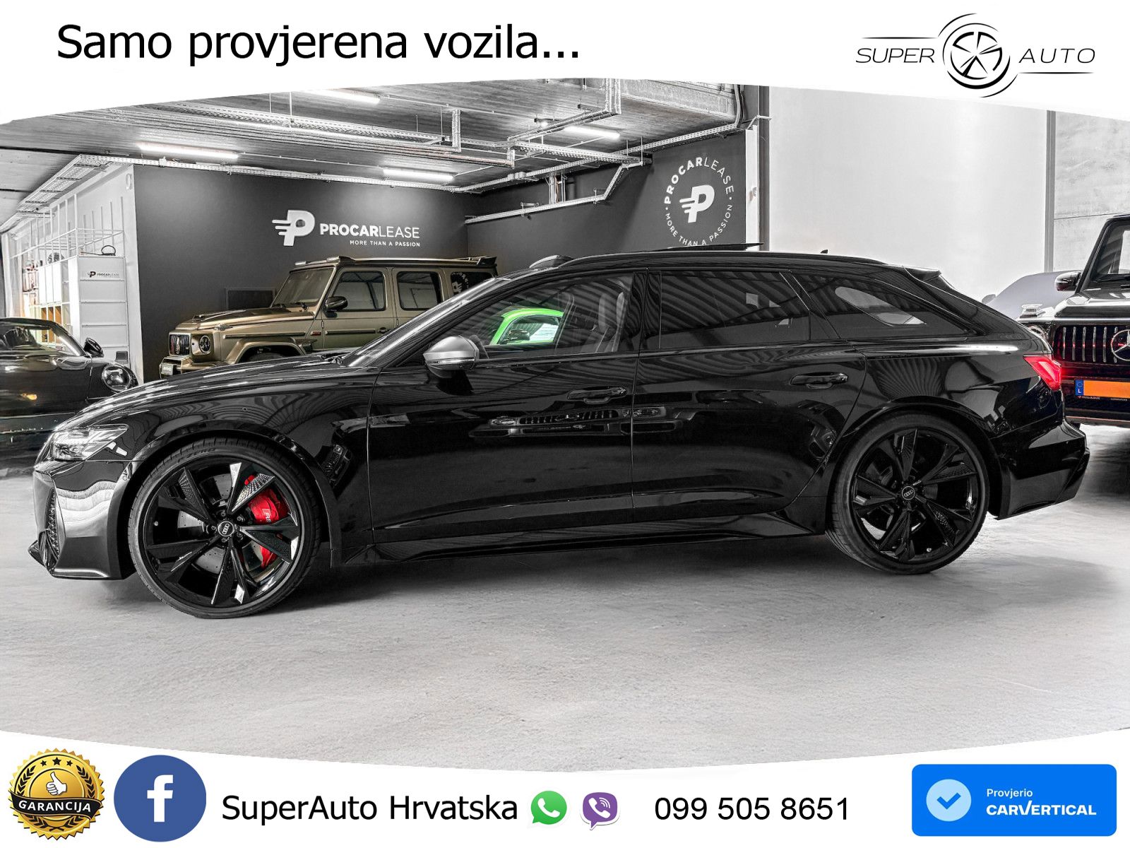 Audi RS6 Avant 4.0 TFSI V8 performance (630 KS)  quattro tiptronic LED+GR SJED+ACC