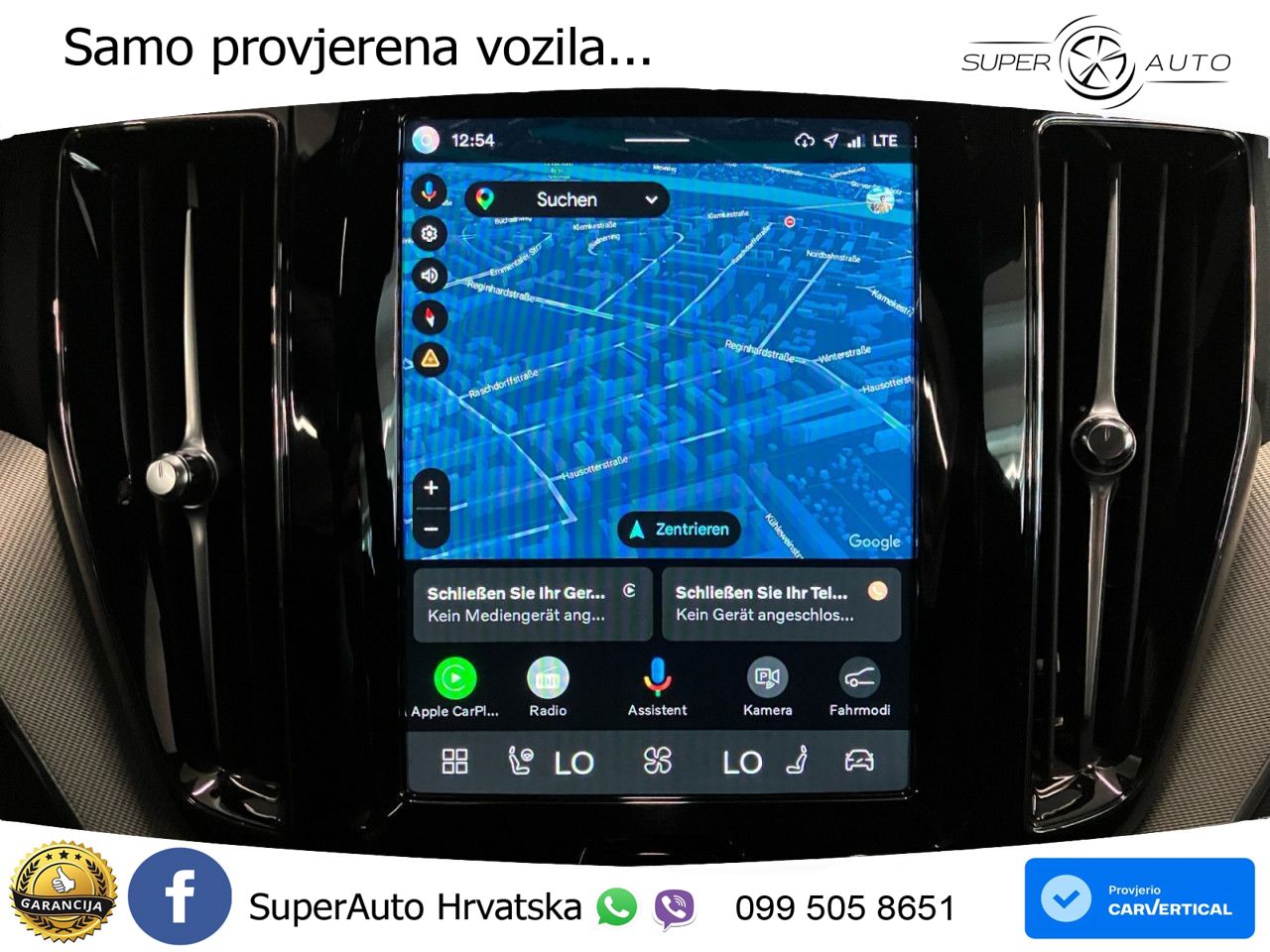Volvo XC60 T8 AWD Geartronic ZRAČNI+ACC+GR SJED+KAM+PANO