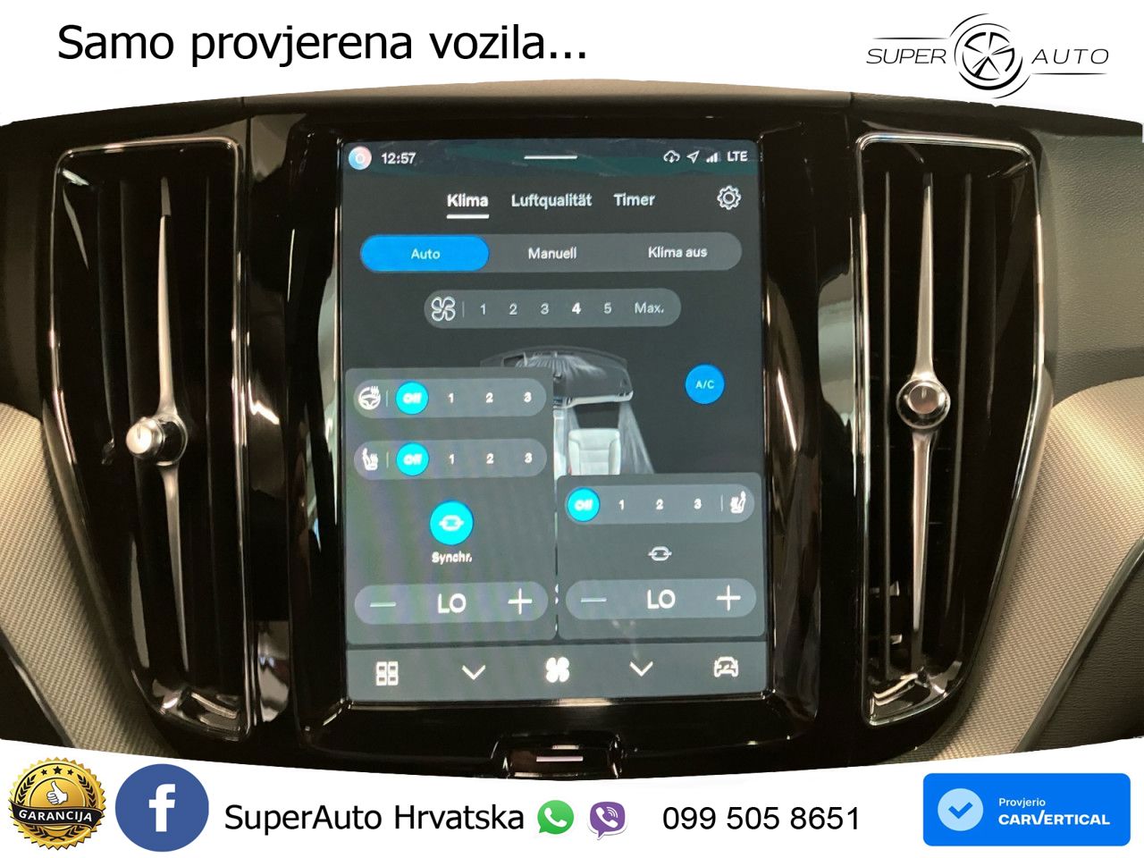 Volvo XC60 T8 AWD Geartronic ZRAČNI+ACC+GR SJED+KAM+PANO