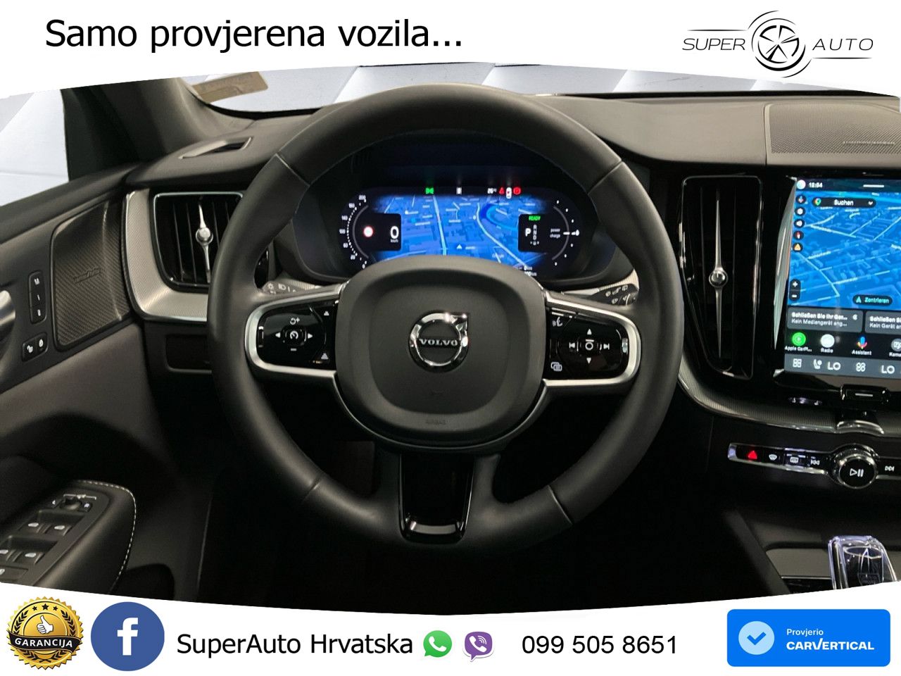 Volvo XC60 T8 AWD Geartronic ZRAČNI+ACC+GR SJED+KAM+PANO