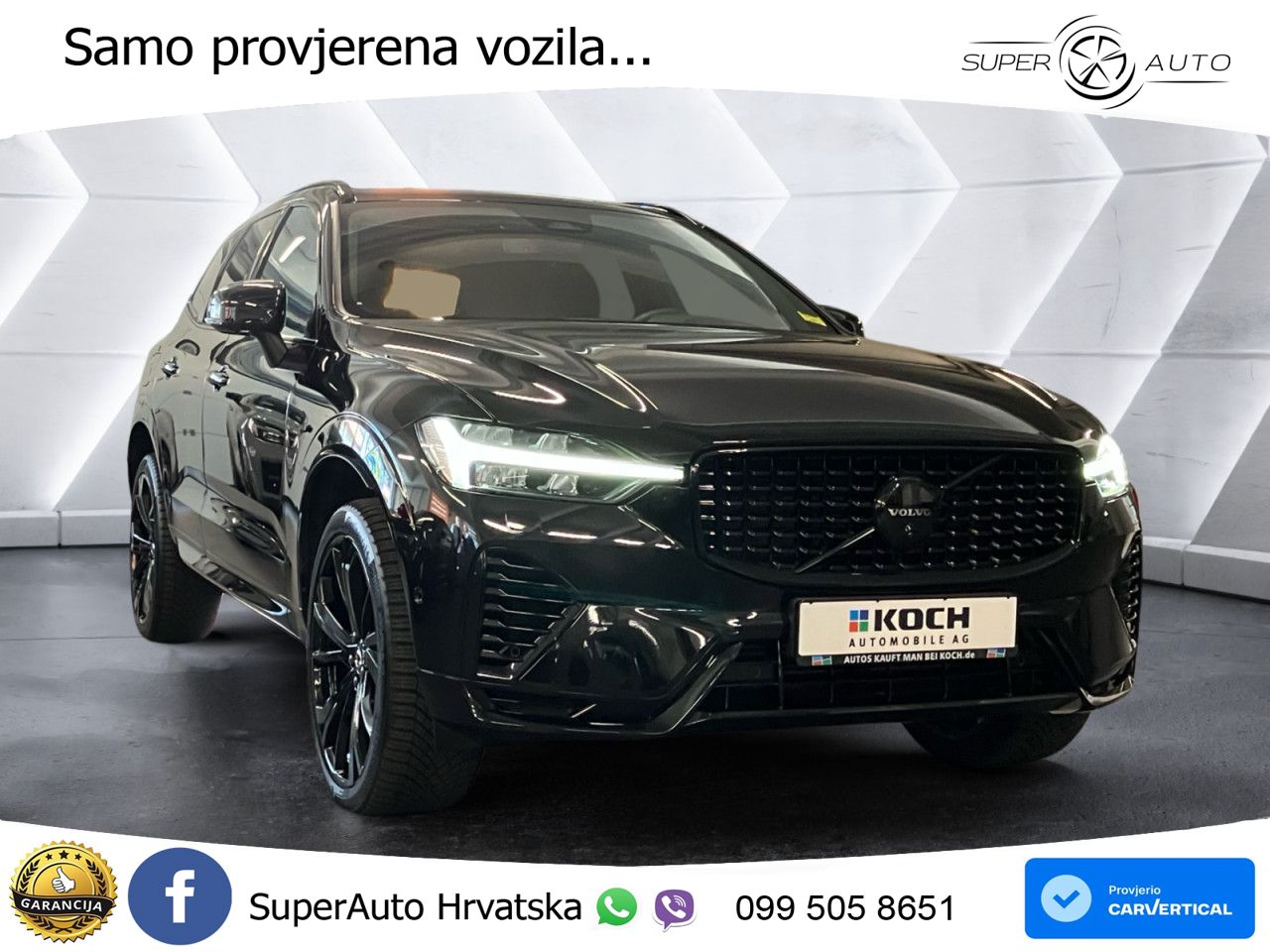 Volvo XC60 T8 AWD Geartronic ZRAČNI+ACC+GR SJED+KAM+PANO