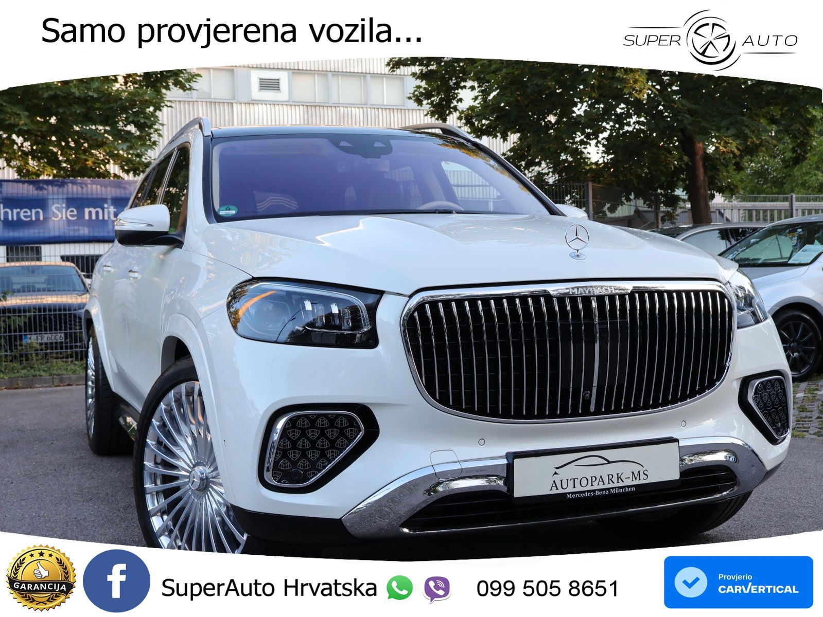 Mercedes Maybach GLS 600 V8 EQ Boost 4MATIC 9G-TRONIC Manufaktur ACC+HEAD+4xGR SJED+360+PANO