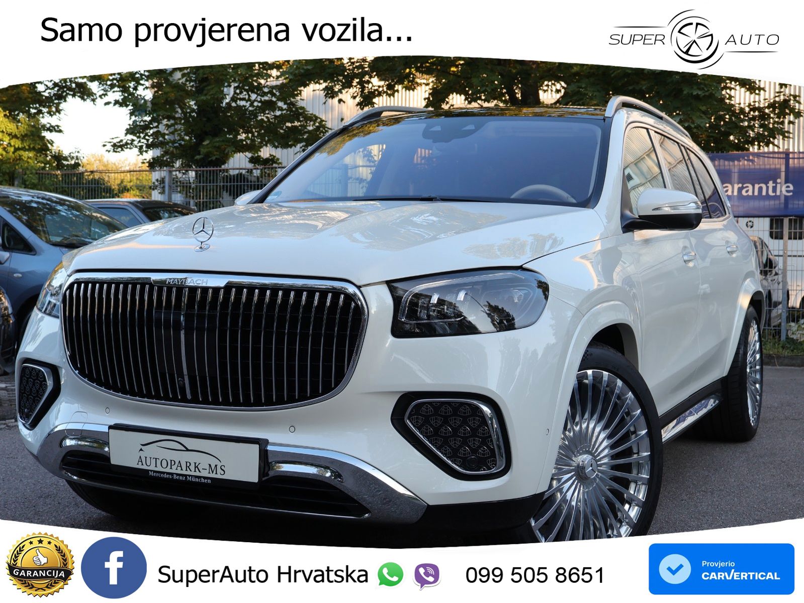 Mercedes Maybach GLS 600 V8 EQ Boost 4MATIC 9G-TRONIC Manufaktur ACC+HEAD+4xGR SJED+360+PANO