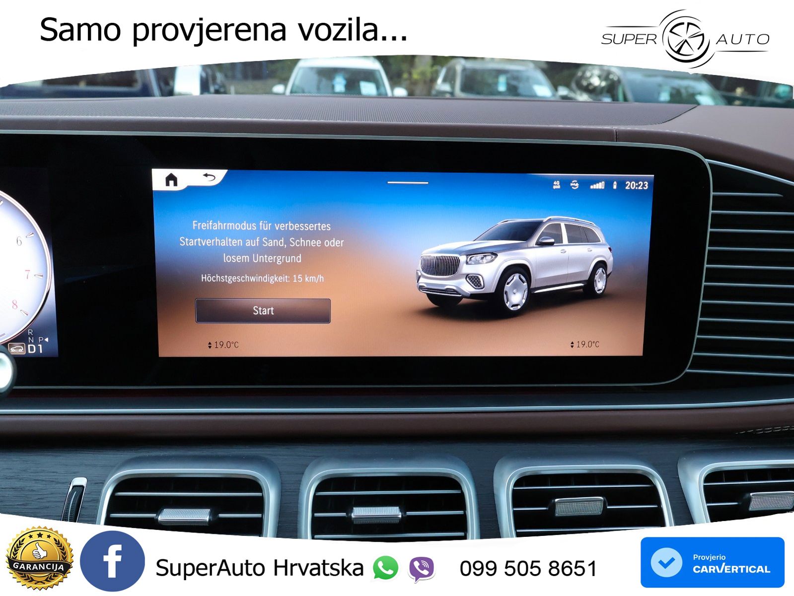Mercedes Maybach GLS 600 V8 EQ Boost 4MATIC 9G-TRONIC Manufaktur ACC+HEAD+4xGR SJED+360+PANO
