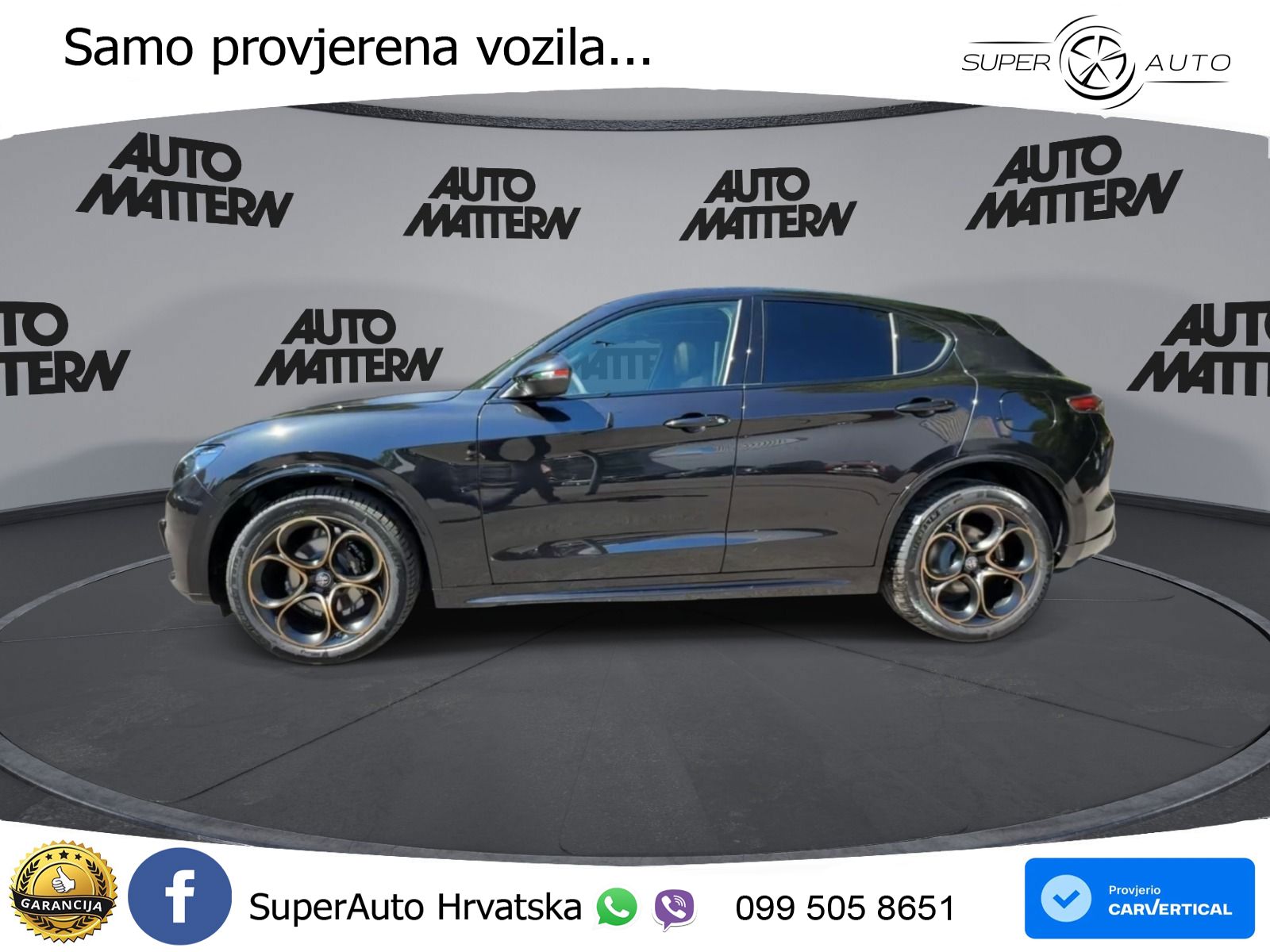 Alfa Romeo Stelvio 2.0 Turbo (280 KS) Q4 Automatic LED+GR SJED+ACC