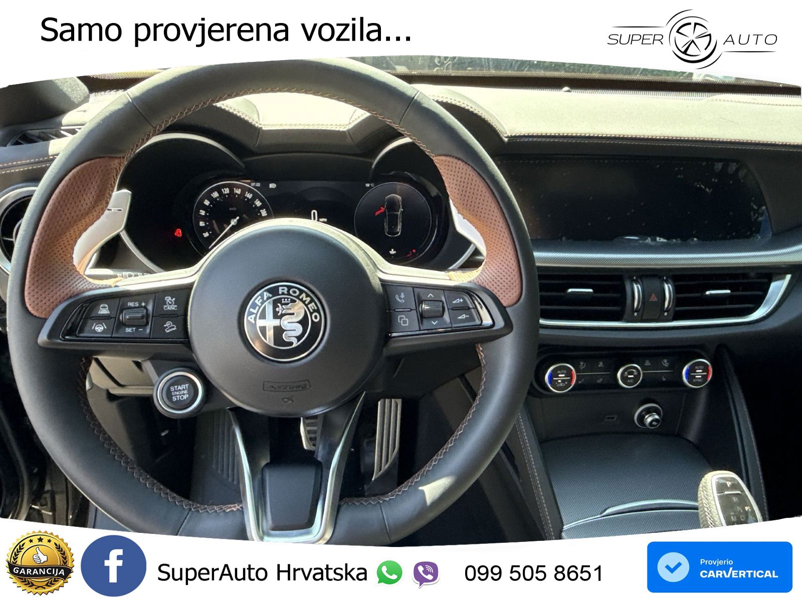 Alfa Romeo Stelvio 2.0 Turbo (280 KS) Q4 Automatic LED+GR SJED+ACC