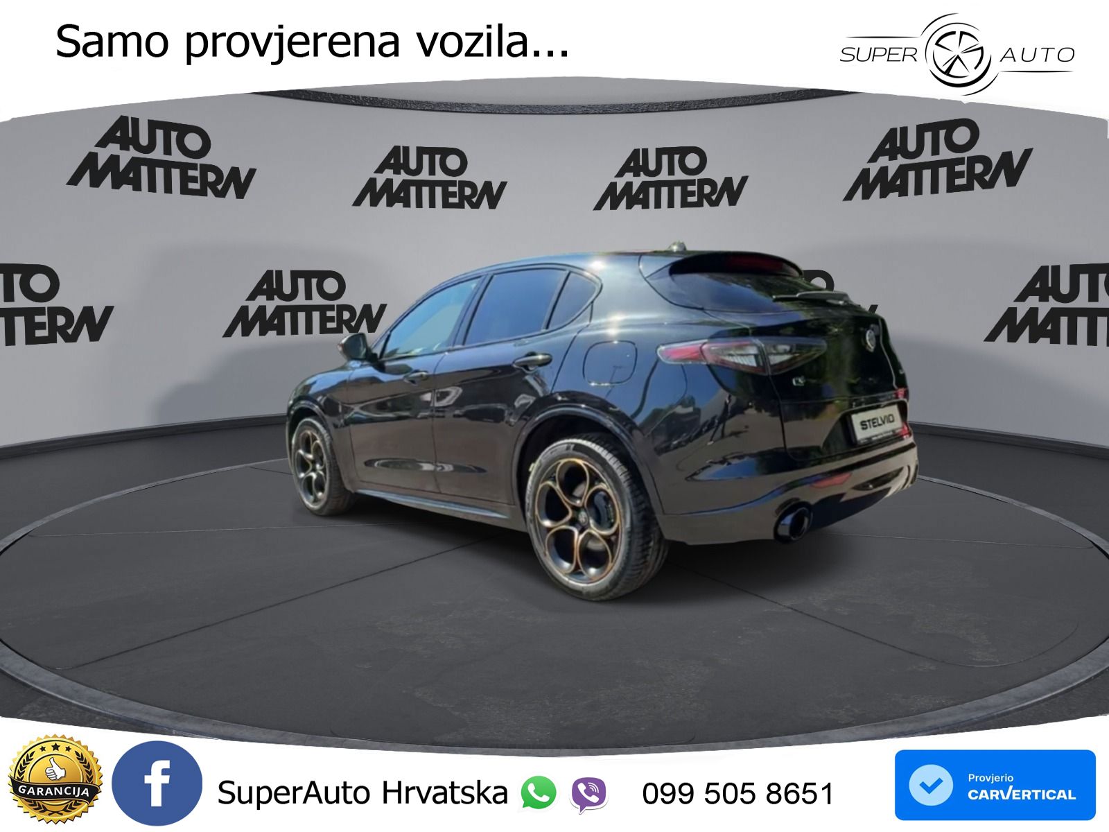Alfa Romeo Stelvio 2.0 Turbo (280 KS) Q4 Automatic LED+GR SJED+ACC