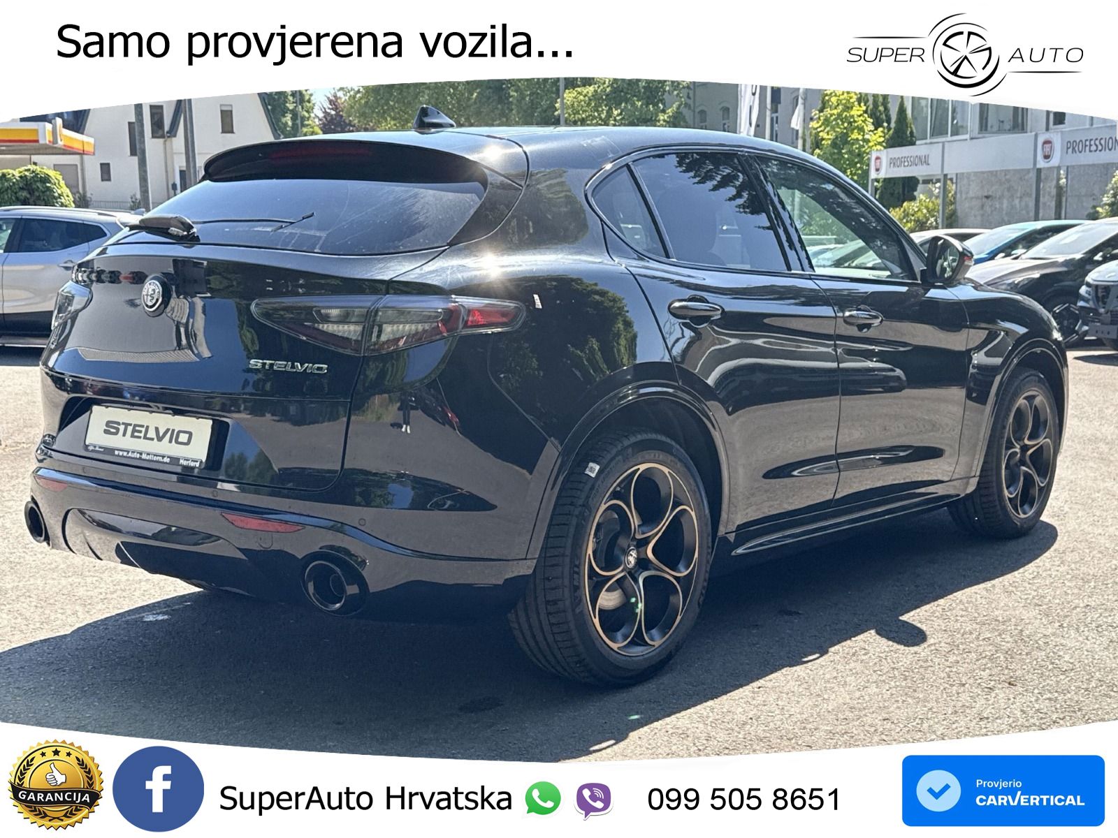 Alfa Romeo Stelvio 2.0 Turbo (280 KS) Q4 Automatic LED+GR SJED+ACC