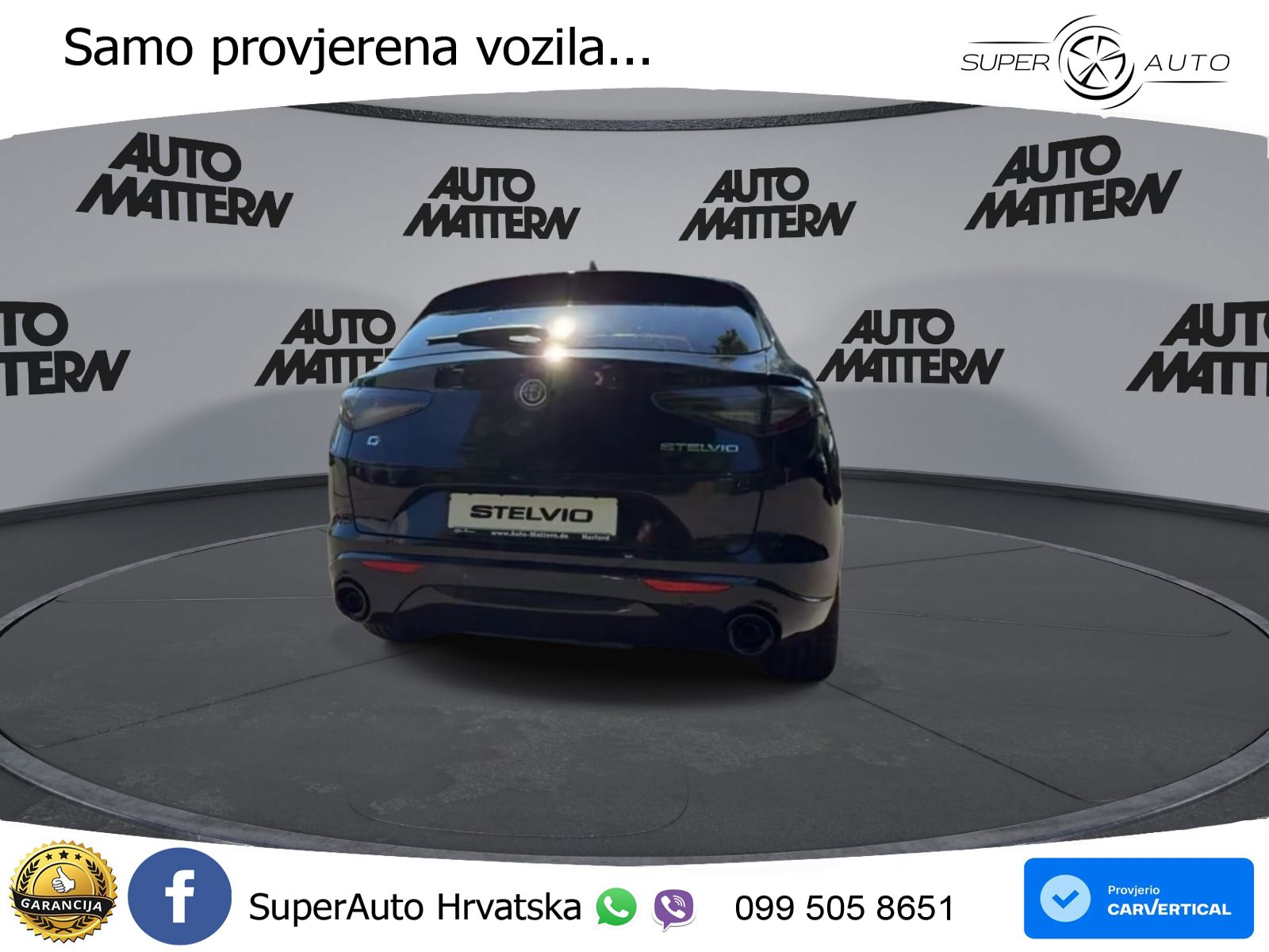 Alfa Romeo Stelvio 2.0 Turbo (280 KS) Q4 Automatic LED+GR SJED+ACC