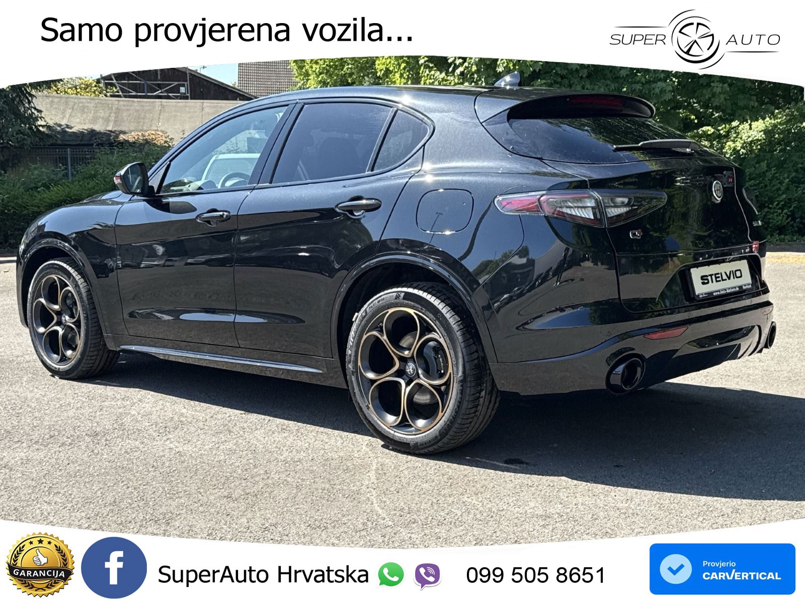 Alfa Romeo Stelvio 2.0 Turbo (280 KS) Q4 Automatic LED+GR SJED+ACC