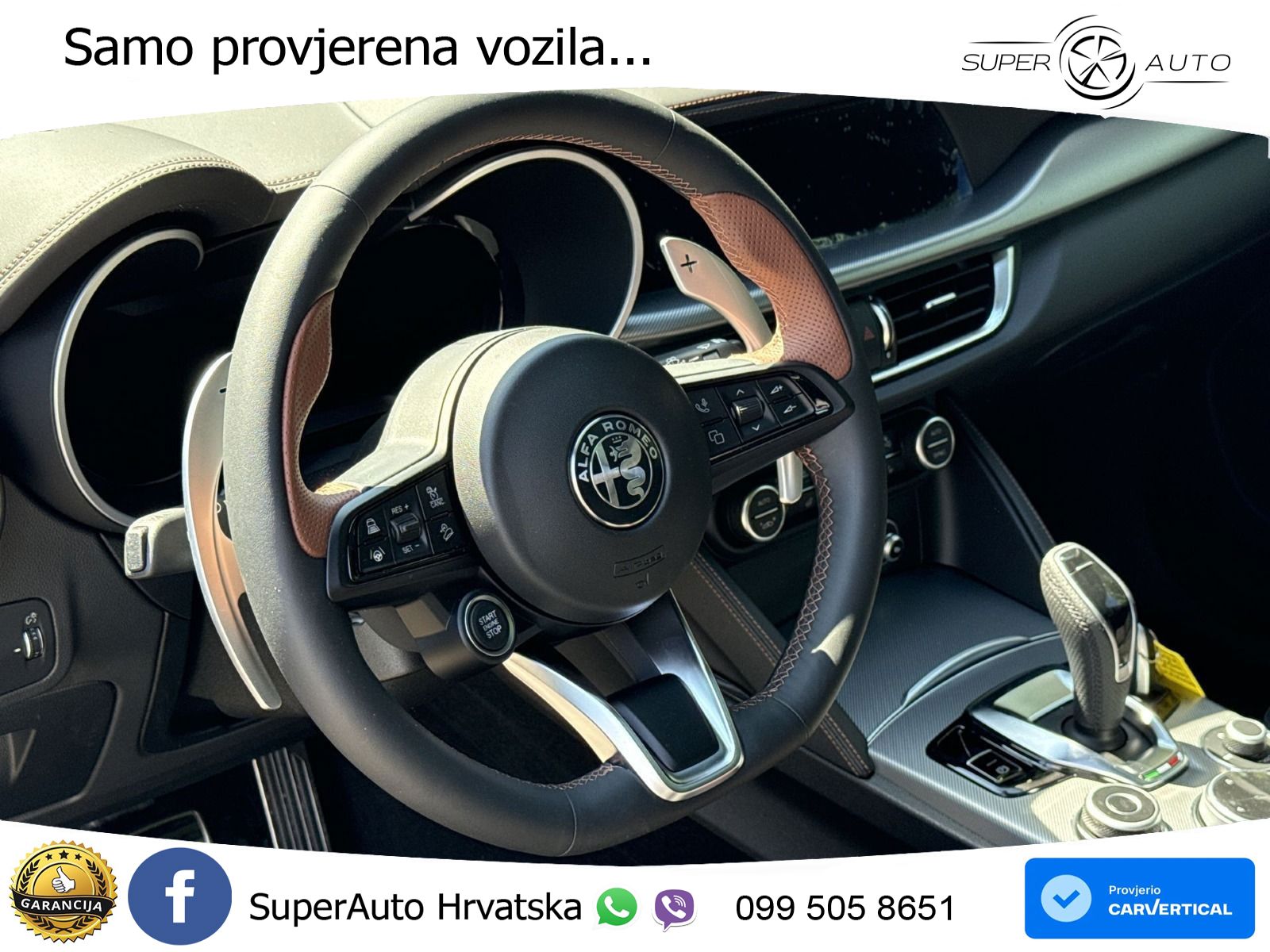 Alfa Romeo Stelvio 2.0 Turbo (280 KS) Q4 Automatic LED+GR SJED+ACC