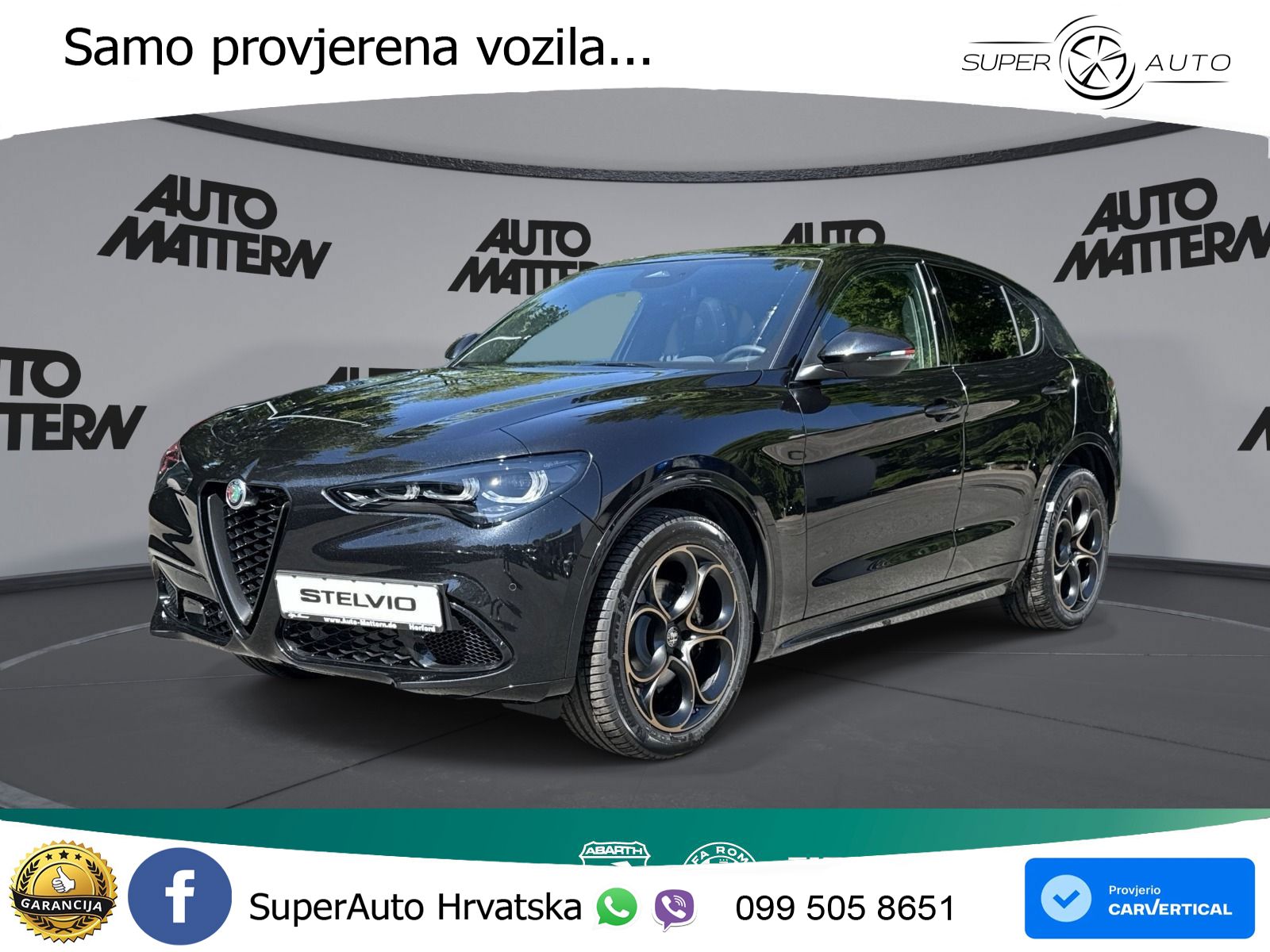 Alfa Romeo Stelvio 2.0 Turbo (280 KS) Q4 Automatic LED+GR SJED+ACC