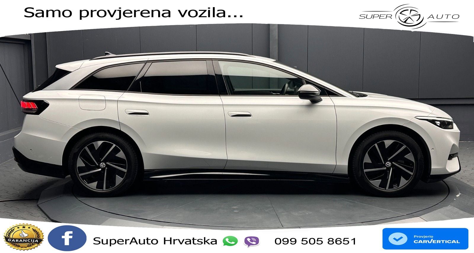 Volkswagen ID.7 Pro 82 kWh (286 KS)