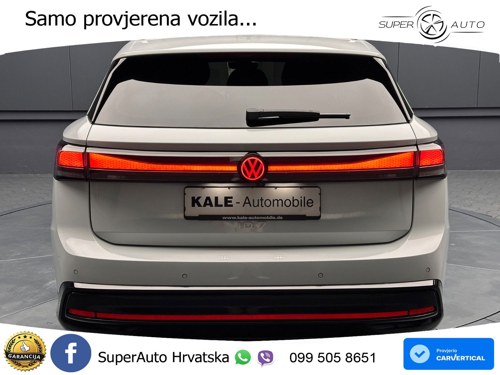 Volkswagen ID.7 Pro 82 kWh (286 KS)