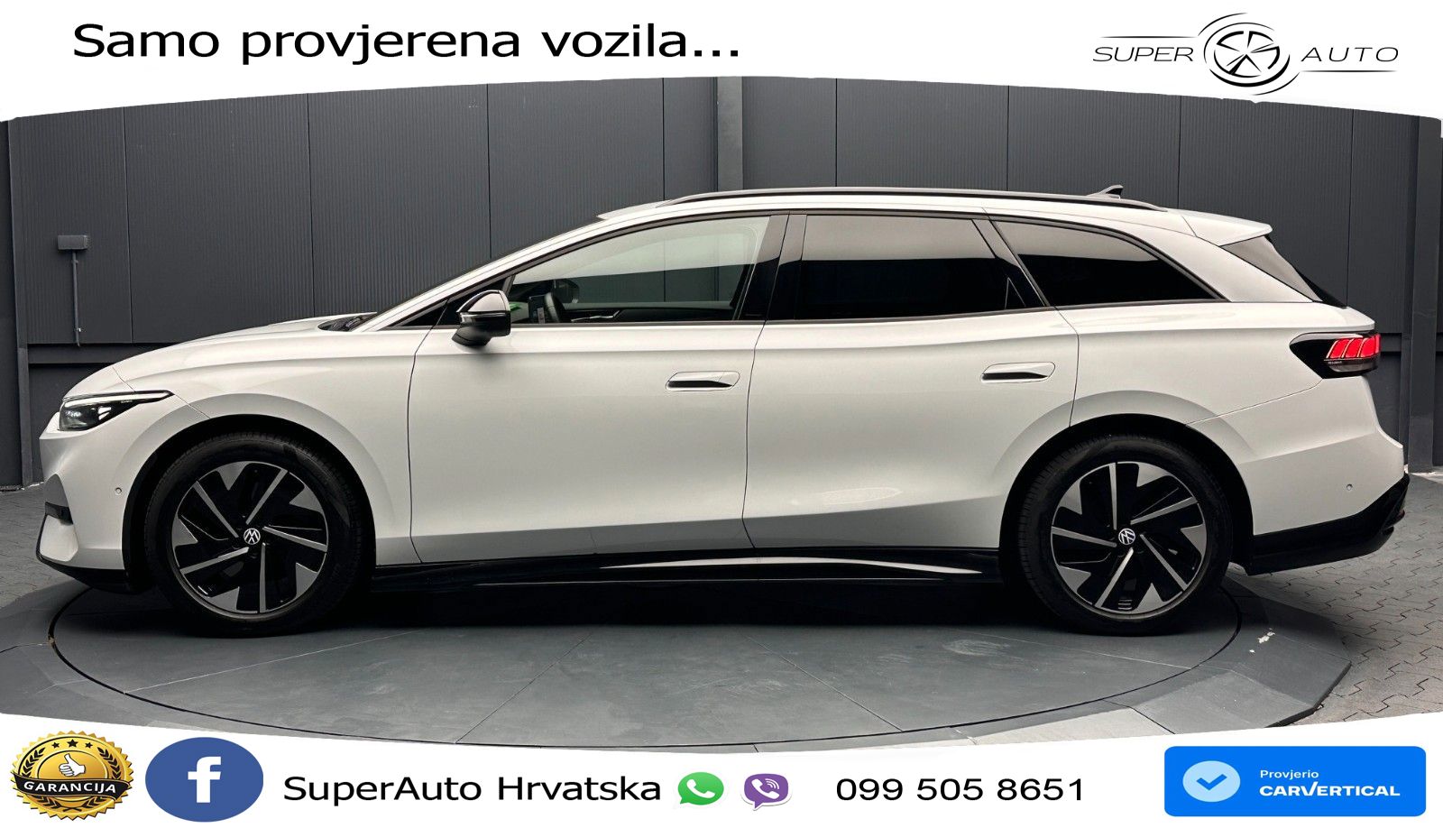 Volkswagen ID.7 Pro 82 kWh (286 KS)