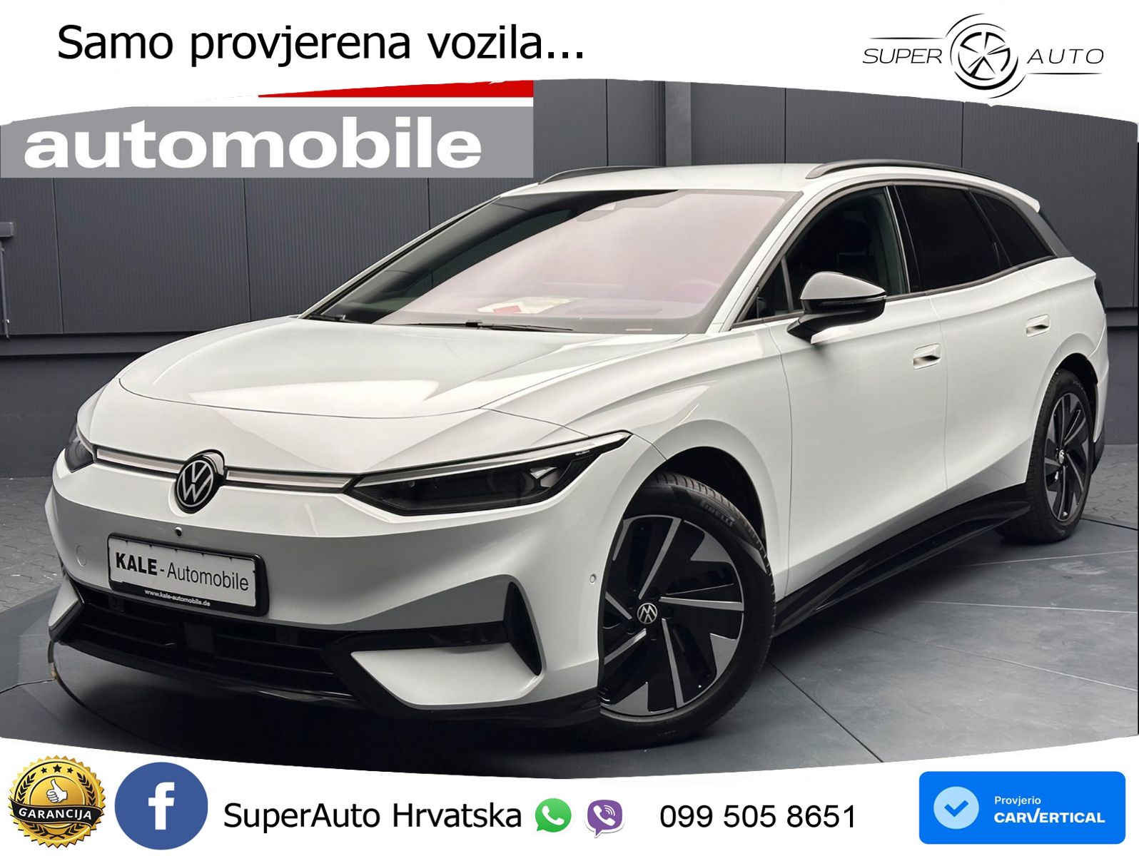 Volkswagen ID.7 Pro 82 kWh (286 KS)
