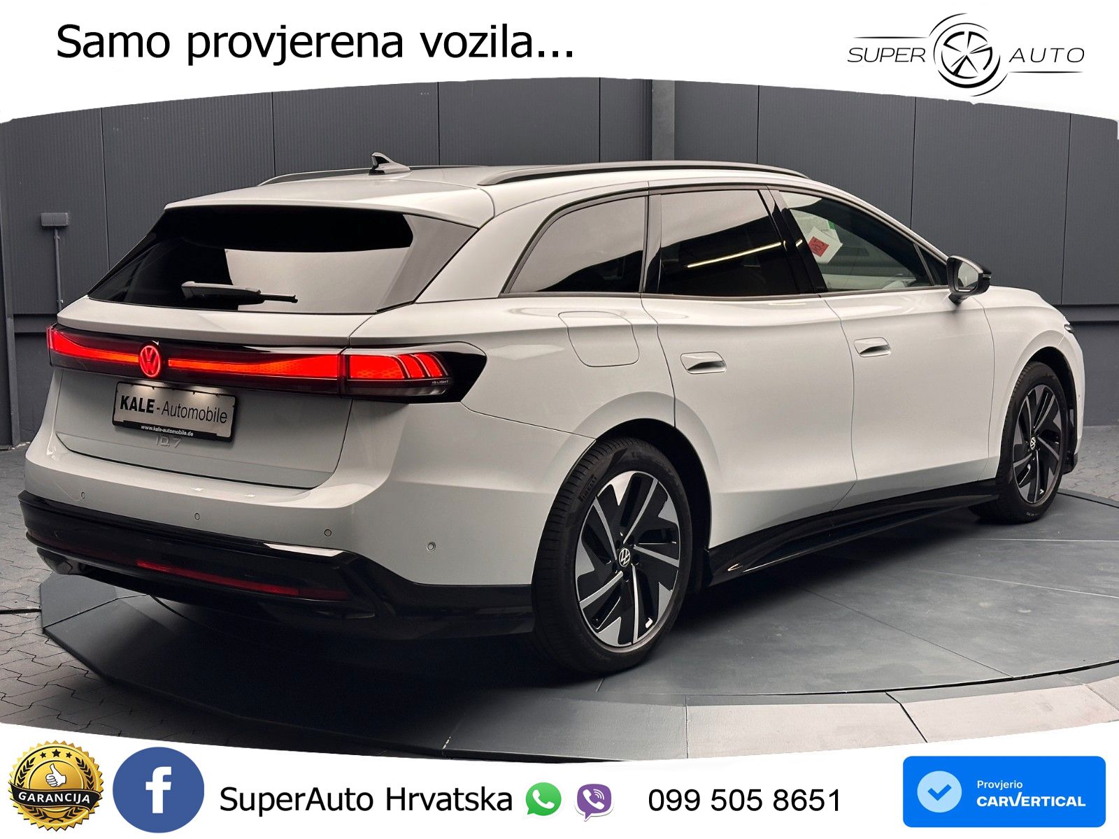 Volkswagen ID.7 Pro 82 kWh (286 KS)
