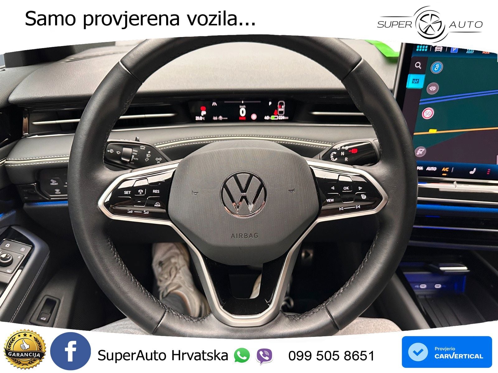 Volkswagen ID.7 Pro 82 kWh (286 KS)