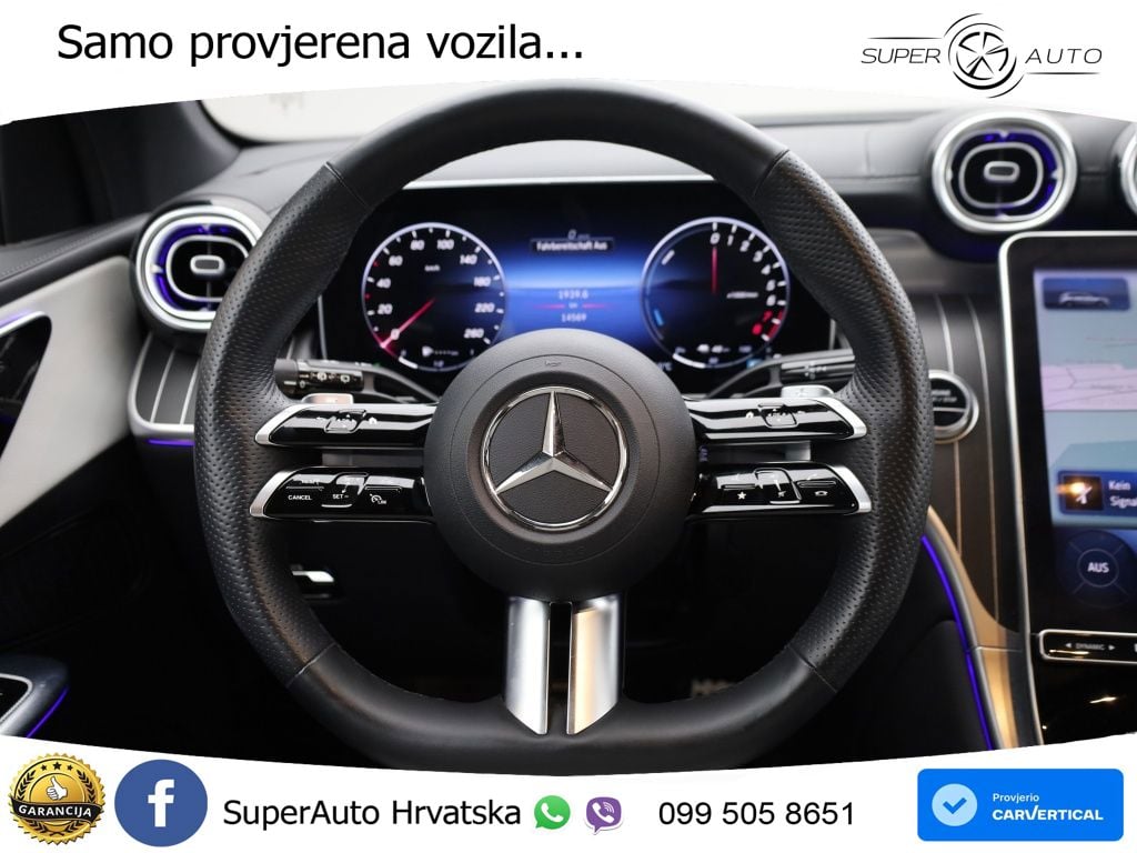 Mercedes GLC 400e (381 KS) 4MATIC 9G-TRONIC AMG ZRAČNI+ACC+GR SJED+360