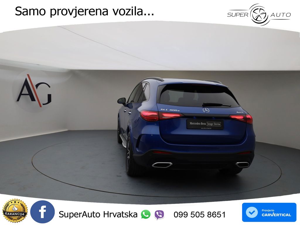 Mercedes GLC 400e (381 KS) 4MATIC 9G-TRONIC AMG ZRAČNI+ACC+GR SJED+360