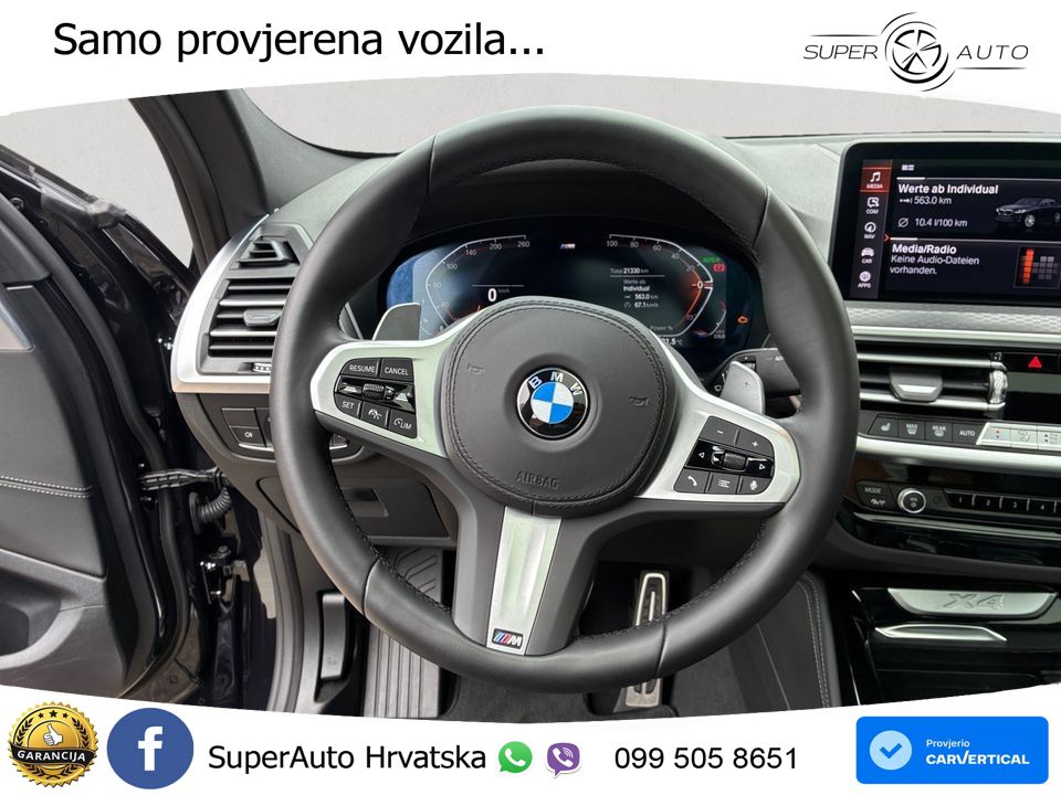 BMW X4 30i (245 KS) xDrive Steptronic LED+GR SJED+ACC