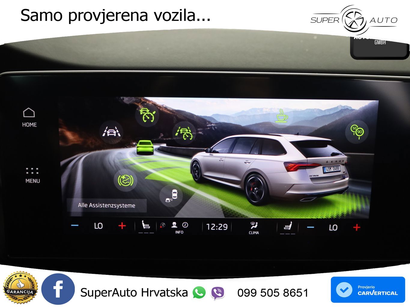Škoda Octavia Combi RS 2.0 TSI (245 KS) DSG LED+GR SJED+ACC