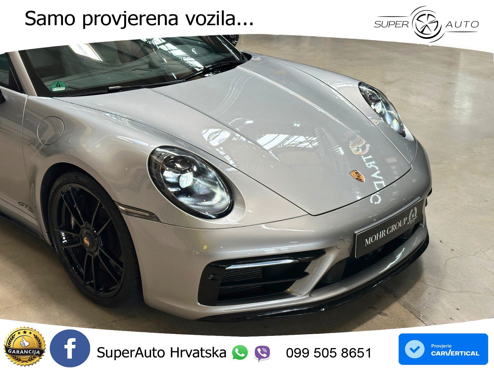 Porsche 911 Carrera 4 GTS 3.0 (480 KS) PDK LED+GR SJED+ACC