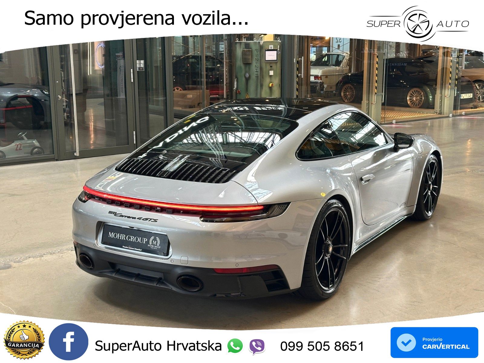 Porsche 911 Carrera 4 GTS 3.0 (480 KS) PDK LED+GR SJED+ACC