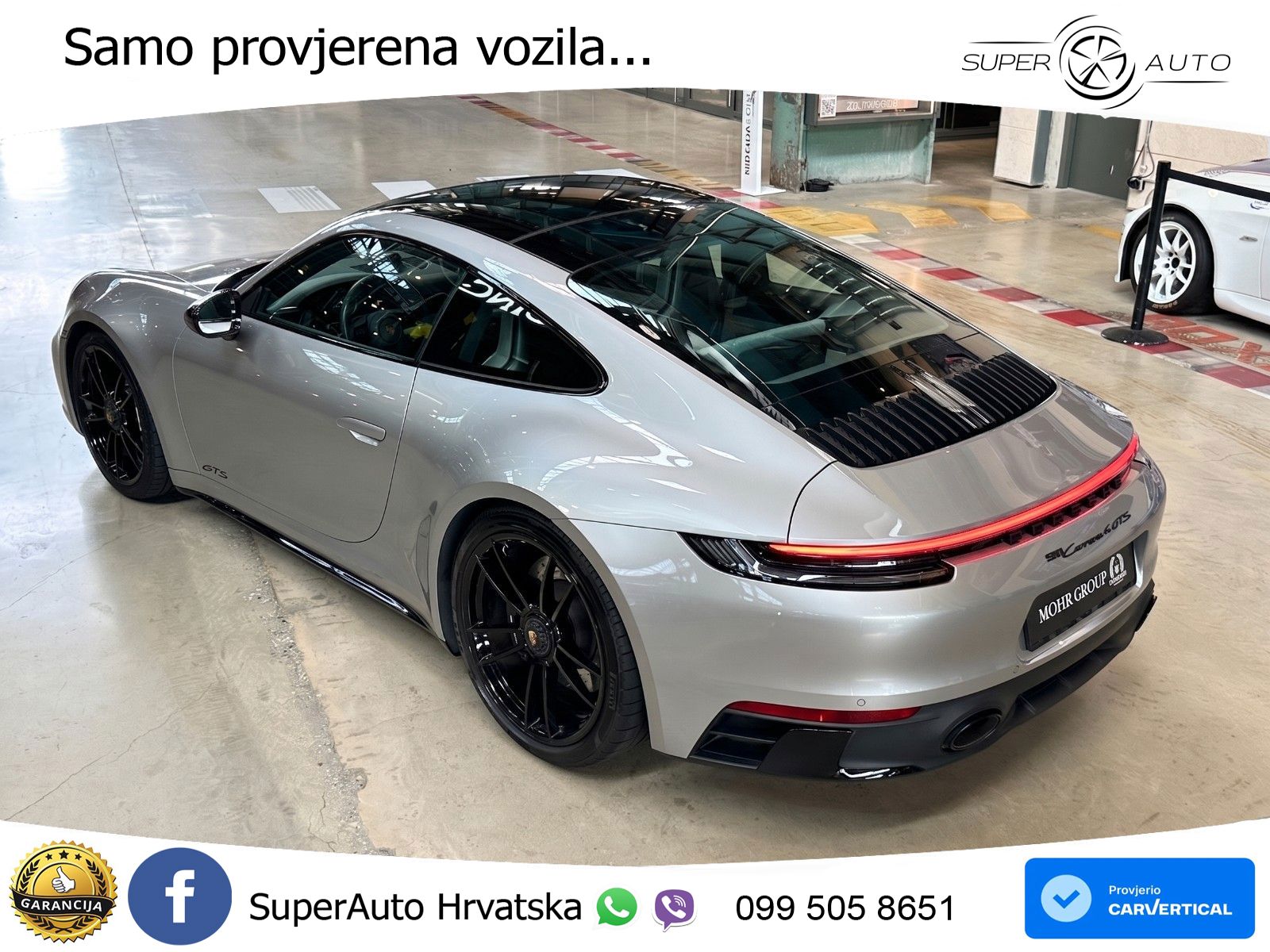 Porsche 911 Carrera 4 GTS 3.0 (480 KS) PDK LED+GR SJED+ACC