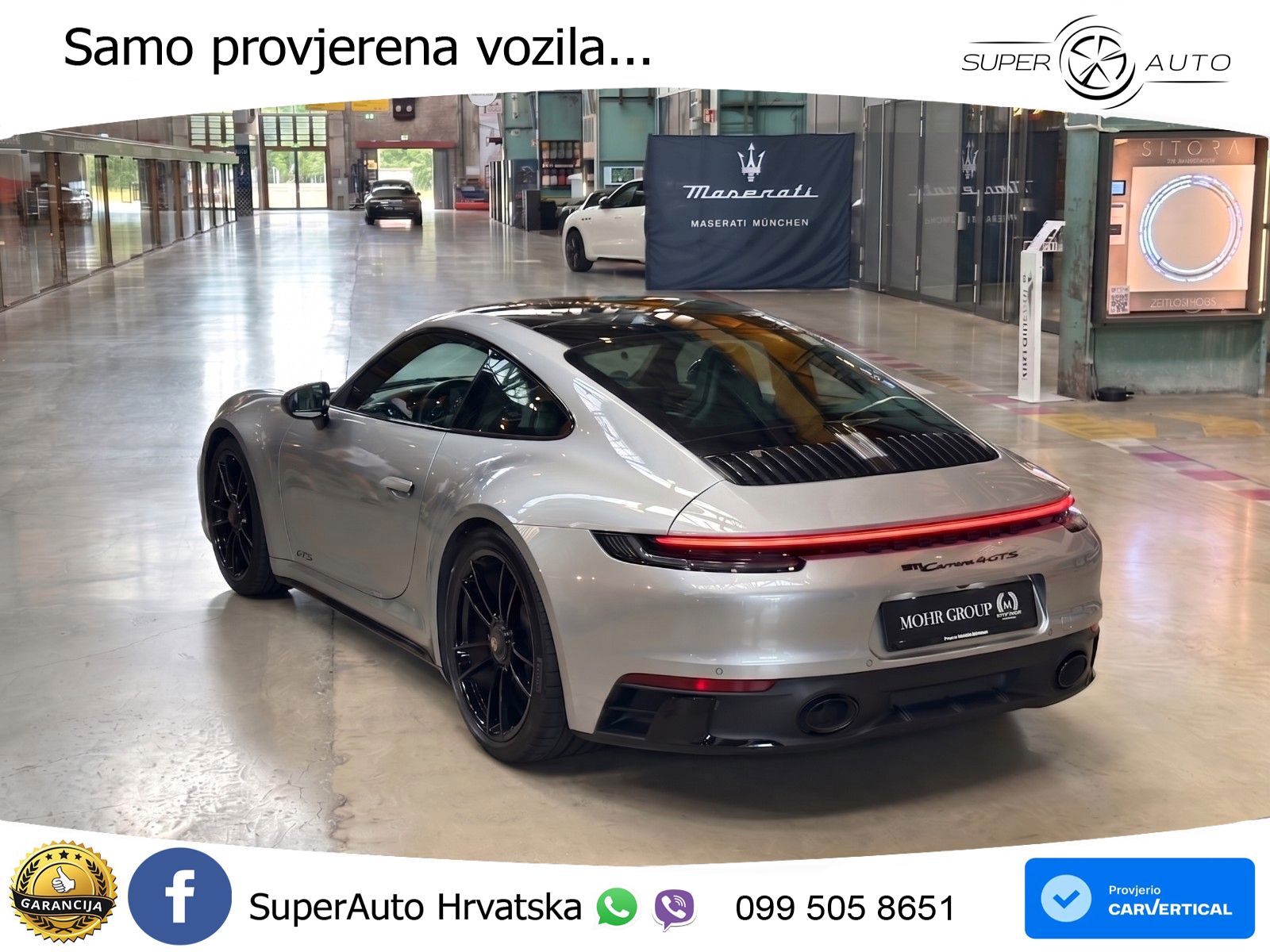 Porsche 911 Carrera 4 GTS 3.0 (480 KS) PDK LED+GR SJED+ACC