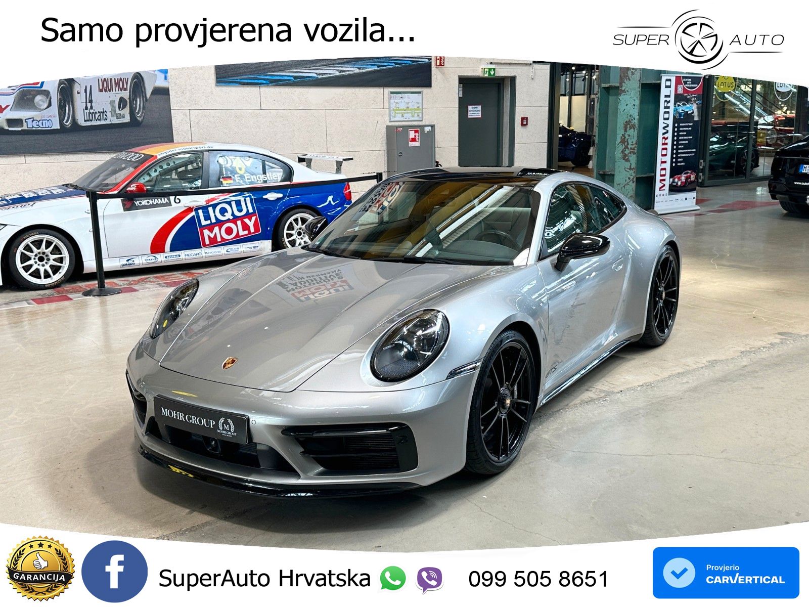 Porsche 911 Carrera 4 GTS 3.0 (480 KS) PDK LED+GR SJED+ACC