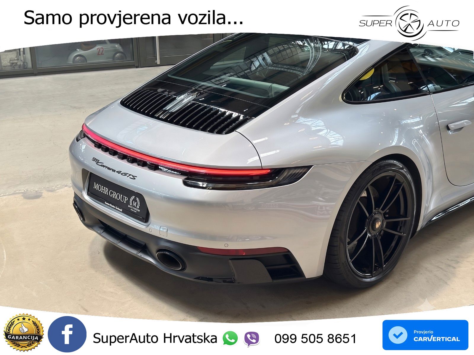 Porsche 911 Carrera 4 GTS 3.0 (480 KS) PDK LED+GR SJED+ACC